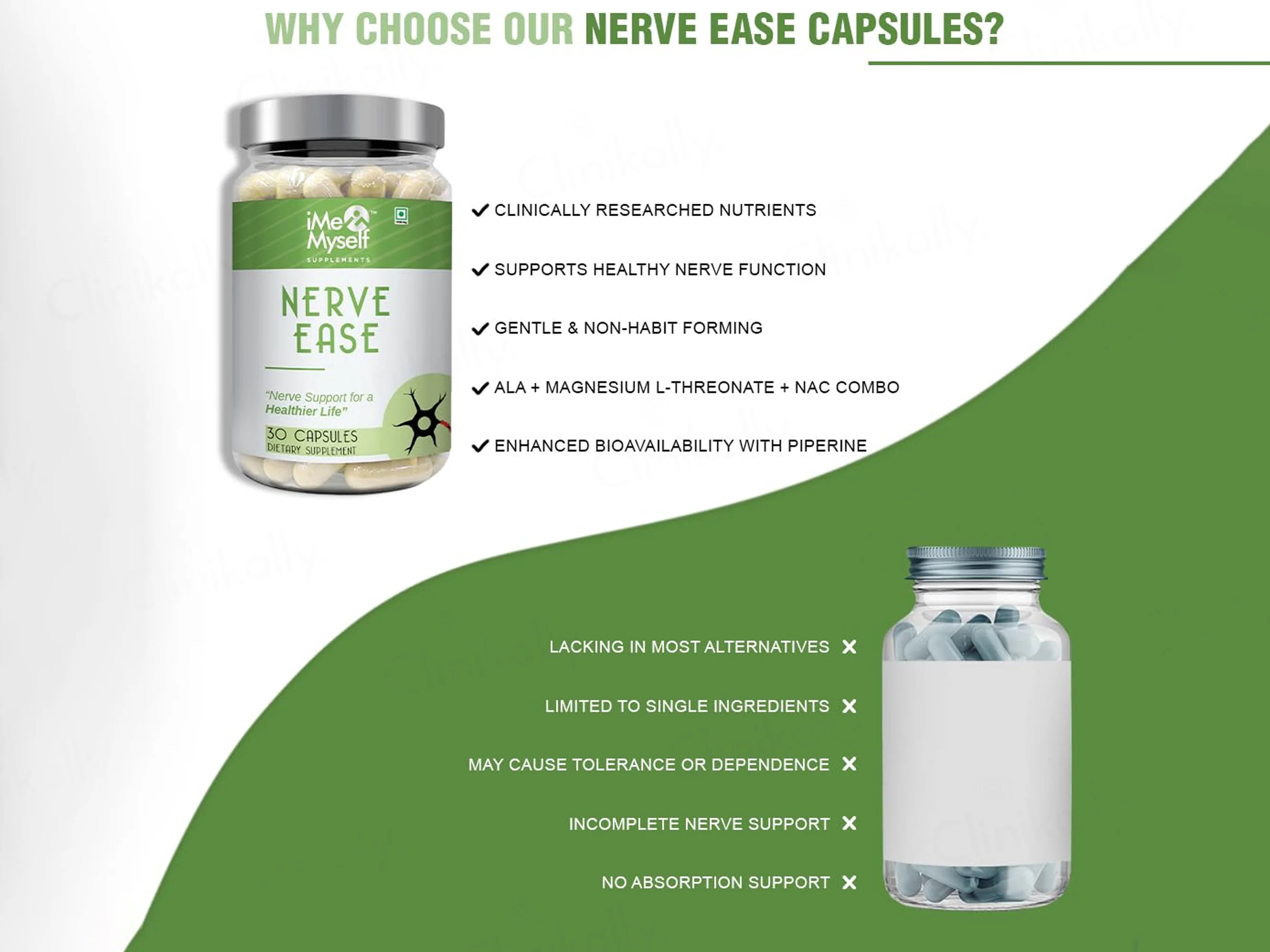 iMeMyself Nerve Ease Dietary Supplement Vegetarian Capsule - Image 6