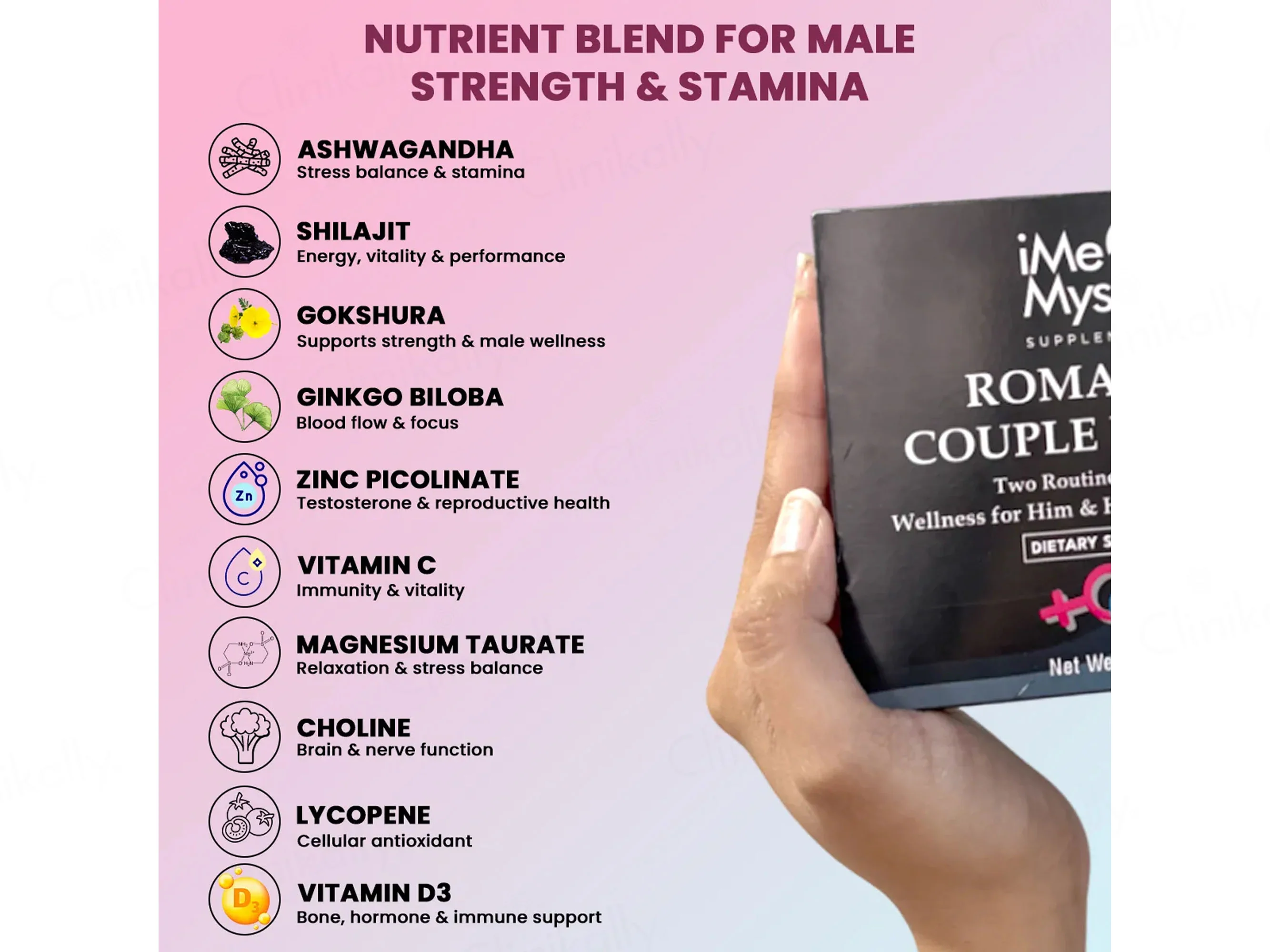iMeMyself Romacare Couple Edition Dietary Supplement Vegetarian Capsule - Image 5