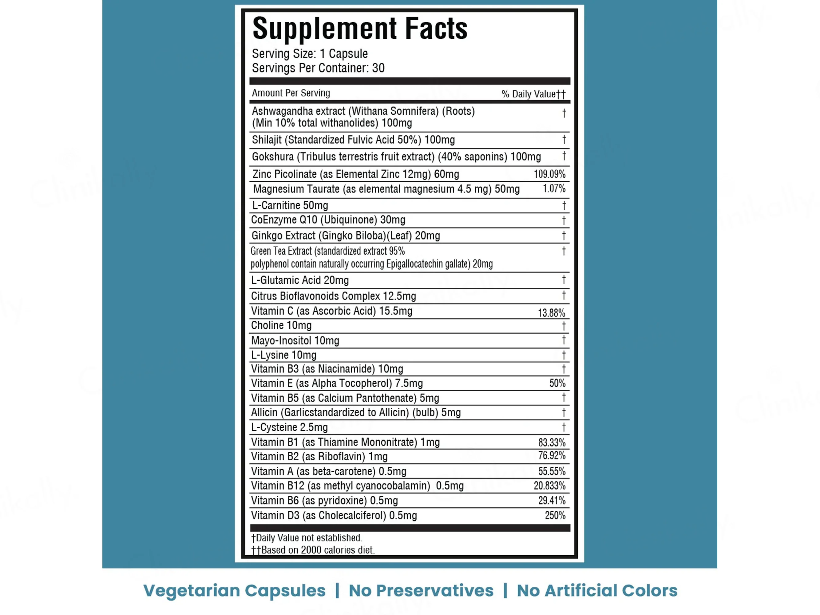 iMeMyself Romacare For Him Dietary Supplement Vegetarian Capsule - Image 6