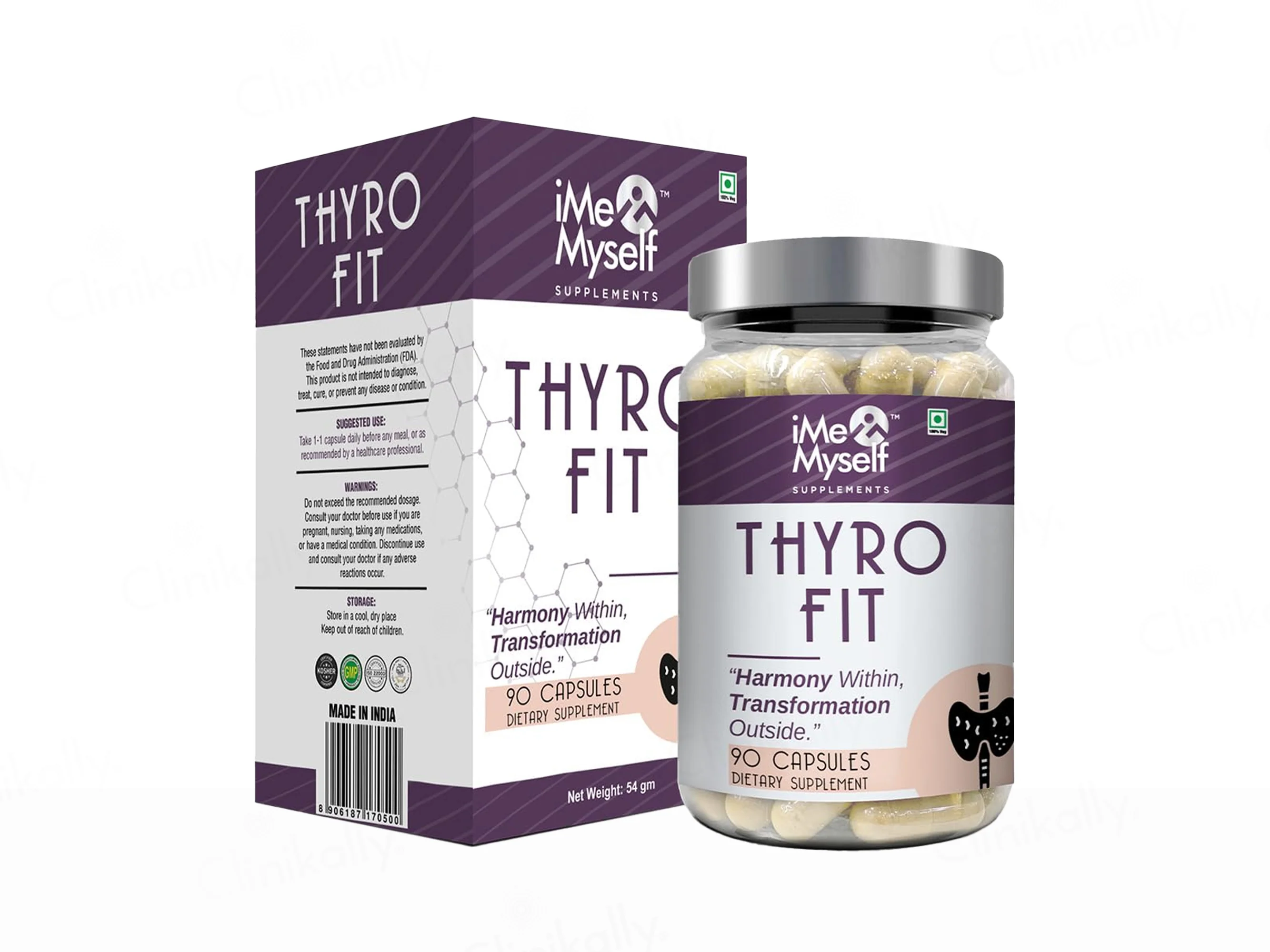 iMeMyself Thyro Fit Dietary Supplement Vegetarian Capsule