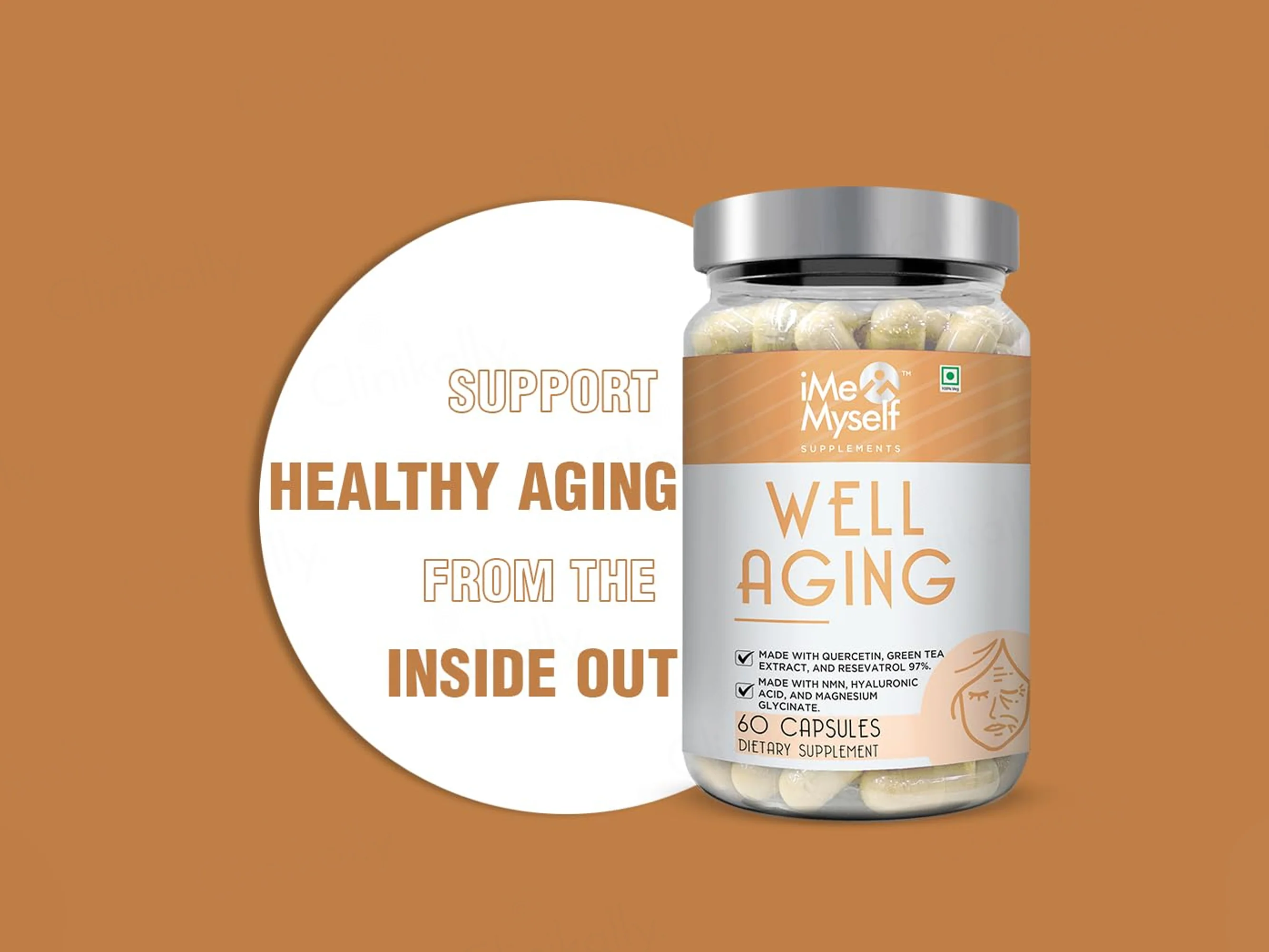 iMeMyself Well Aging Dietary Supplement Vegetarian Capsule - Image 5