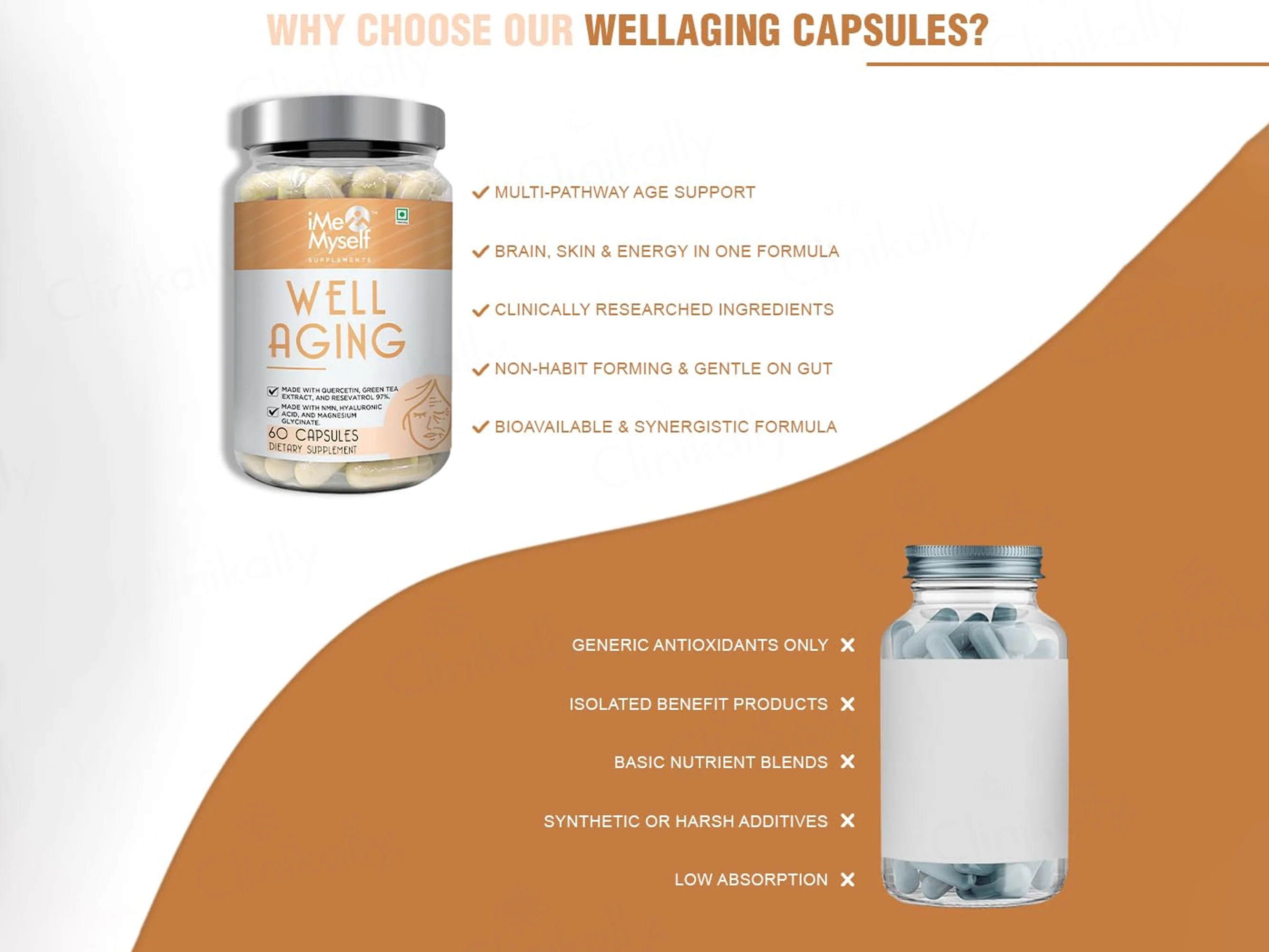 iMeMyself Well Aging Dietary Supplement Vegetarian Capsule - Image 6