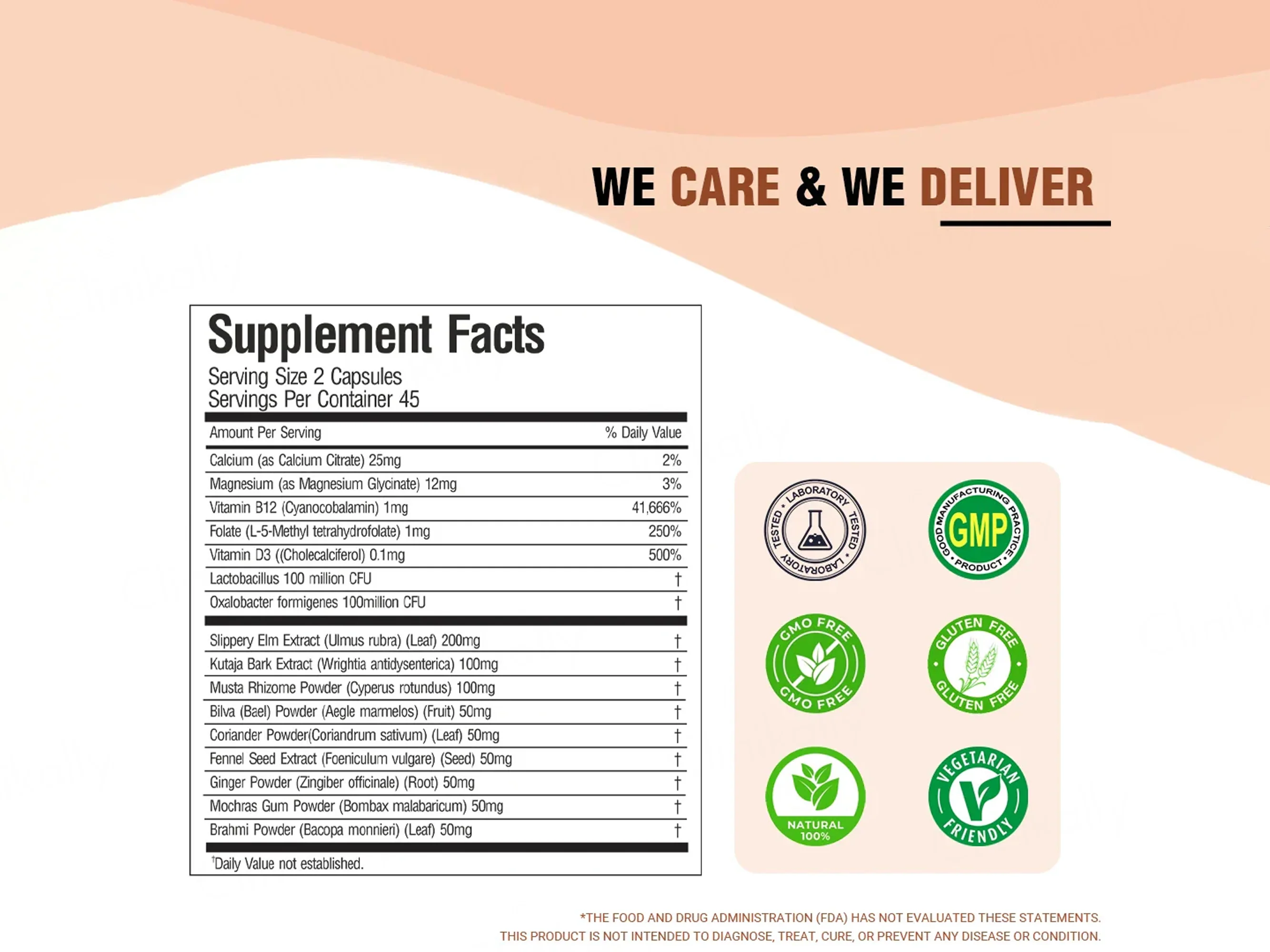 iMeMyself Well Gut Dietary Supplement Vegetarian Capsule - Image 9