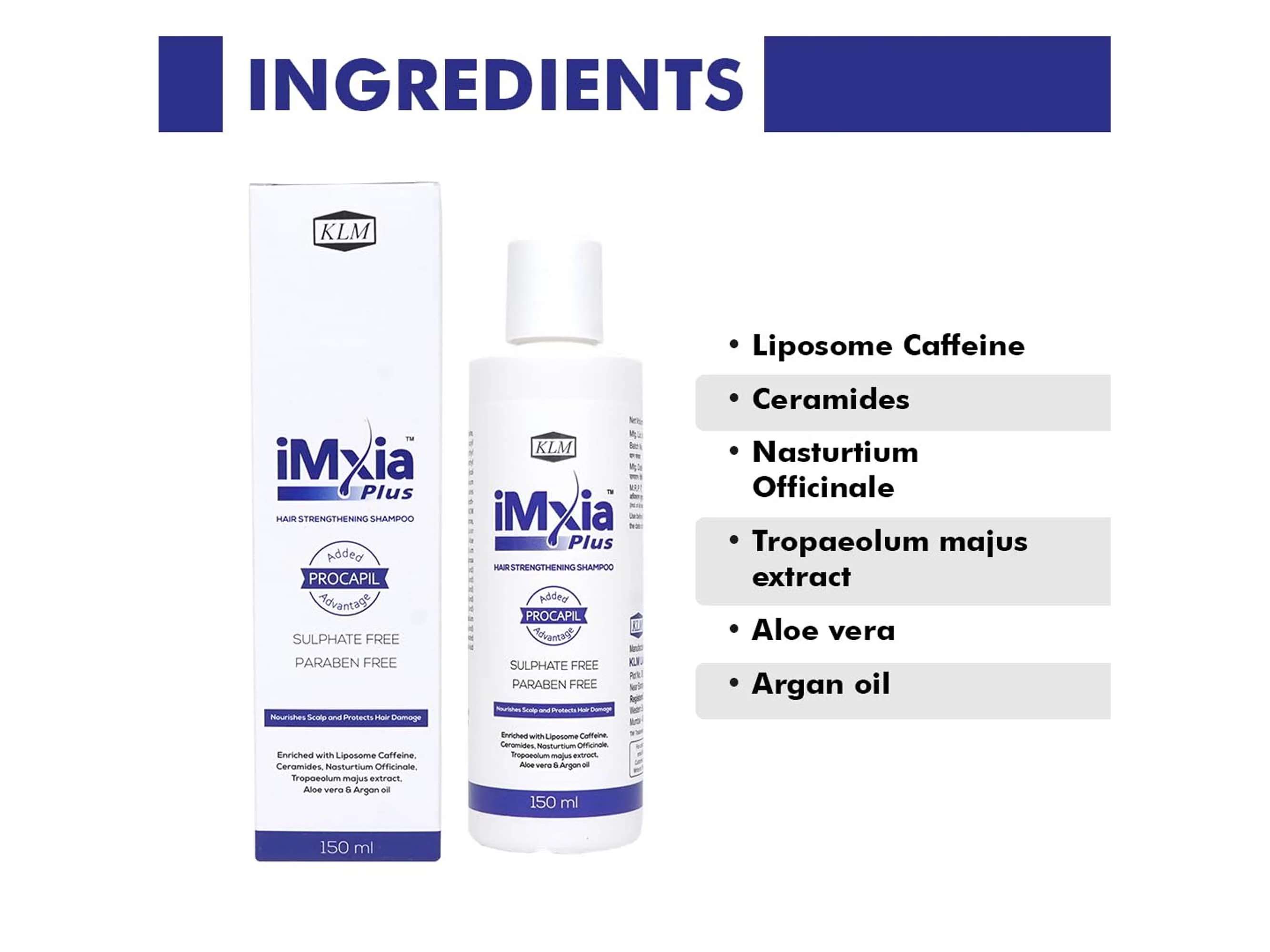 Imxia Plus Hair Strengthening Shampoo - Image 7