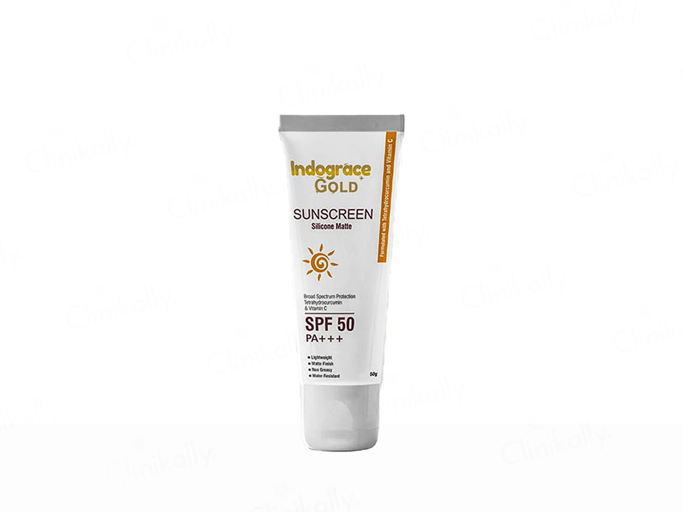 Indograce Gold Silicone Matte Sunscreen SPF 50 PA+++ - Image 2