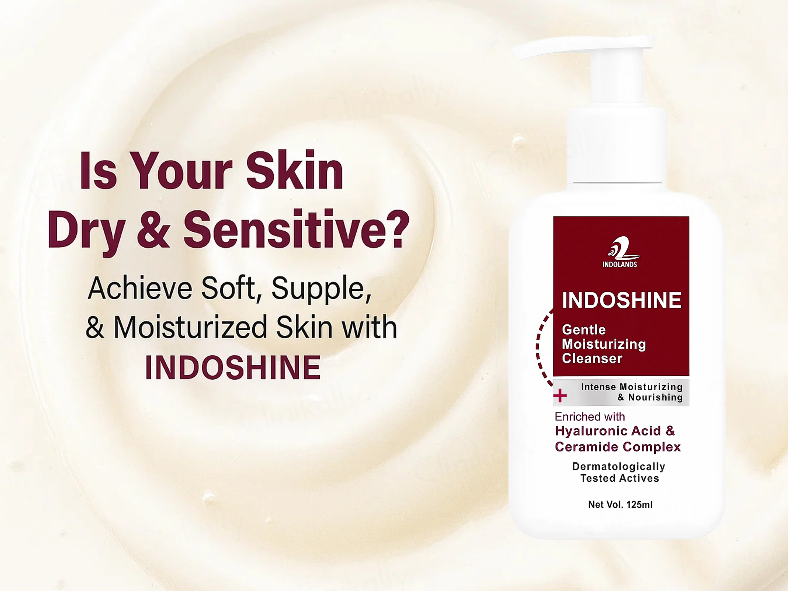Indoshine Intense Moisturizing & Nourishing Gentle Cleanser - Image 3
