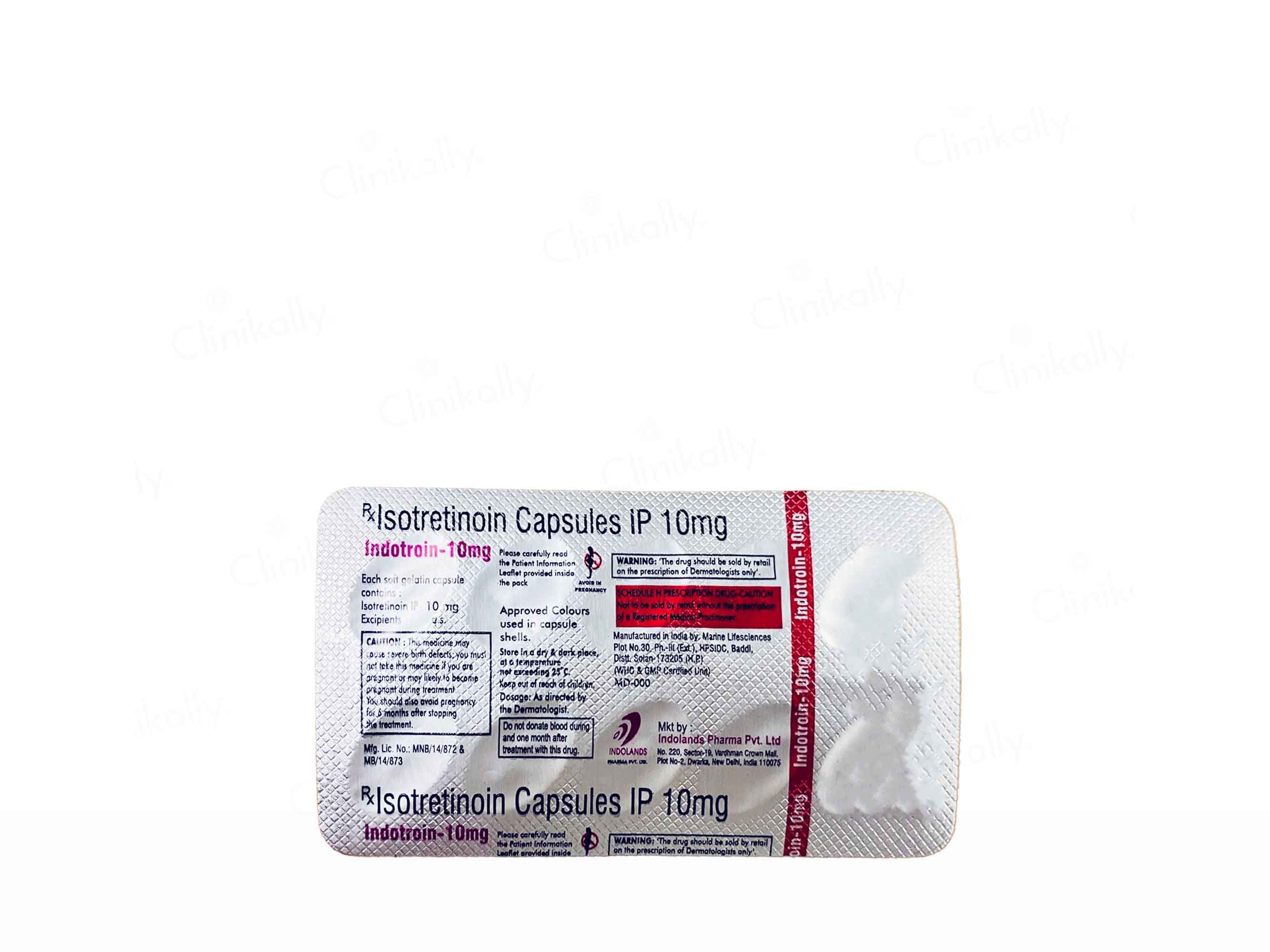 Indotroin 10mg Soft Gelatin Capsule - Image 4