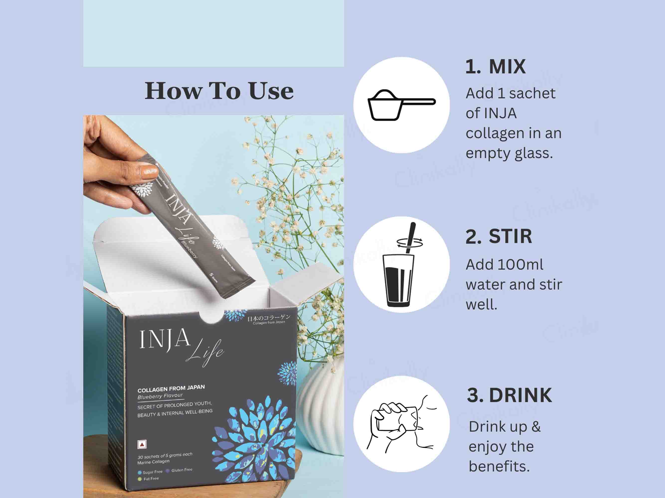 INJA Life Collagen - Blueberry - Image 6