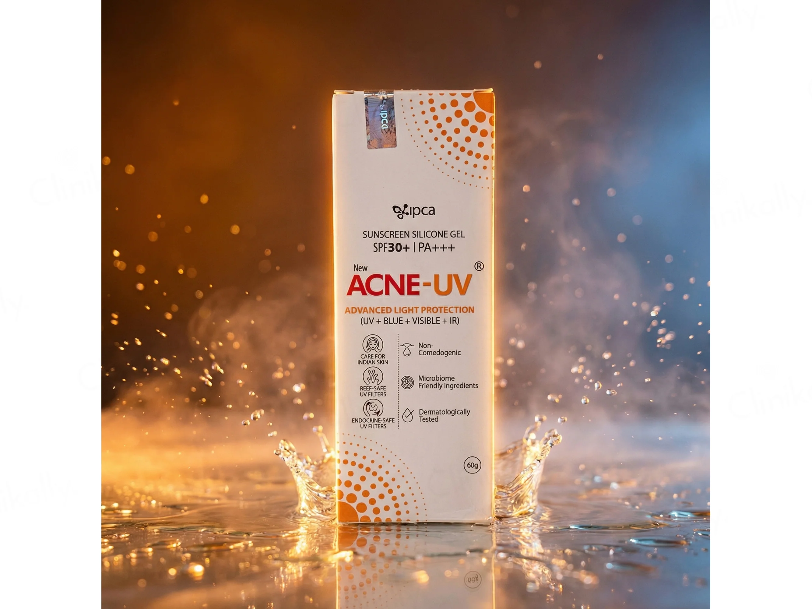 IPCA Acne-UV Silicone Sunscreen Gel SPF 30 PA+++ - Image 6