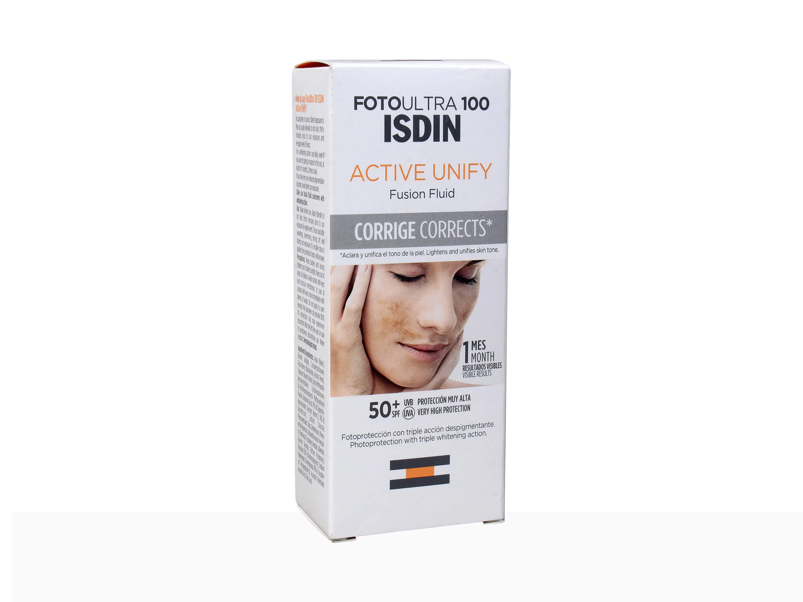 ISDIN Fotoultra 100 Active Unify Fusion Fluid Sunscreen SPF 50+ - Image 3