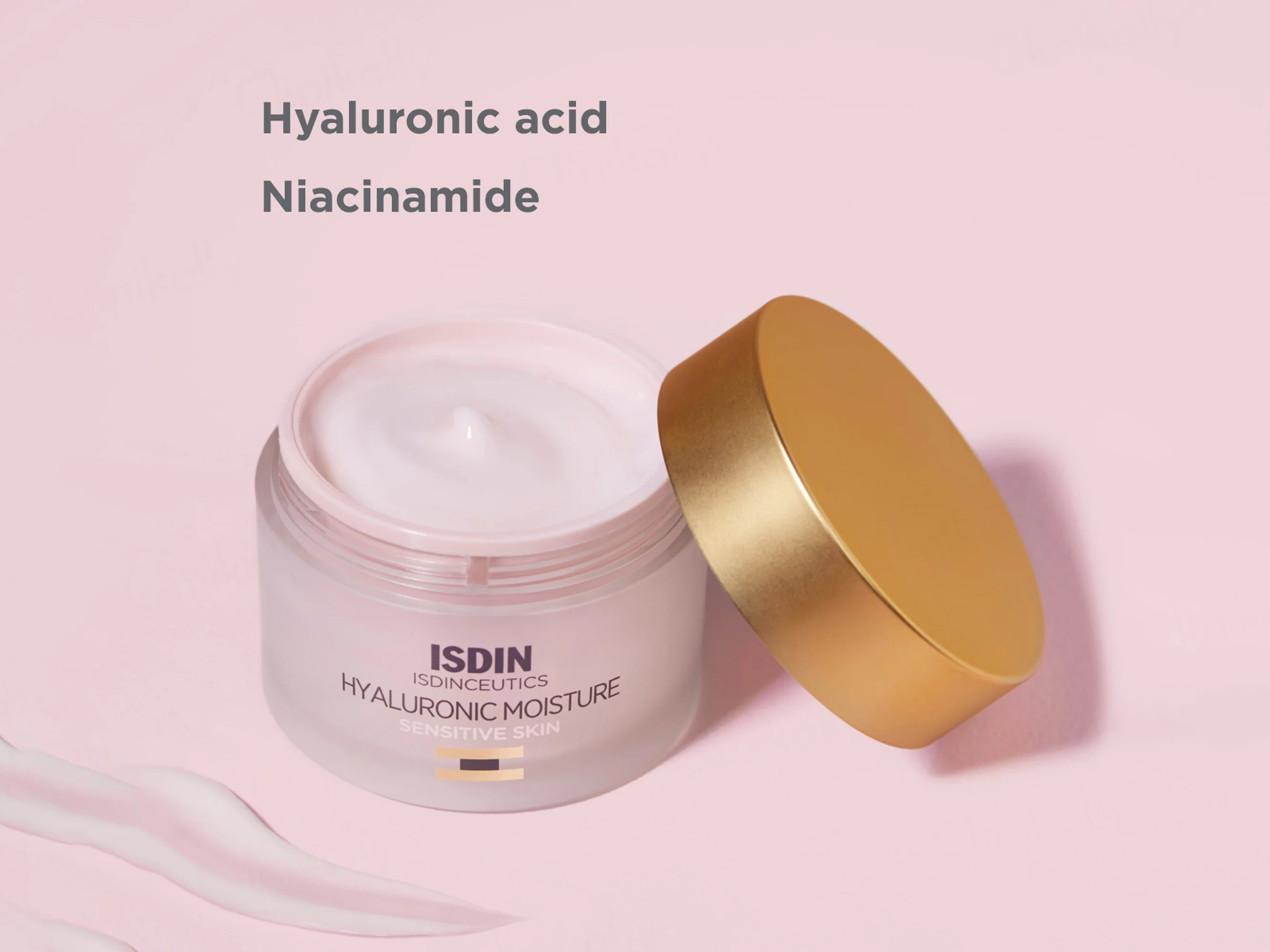 ISDIN Hyaluronic Moisture Cream For Sensitive Skin - Image 2