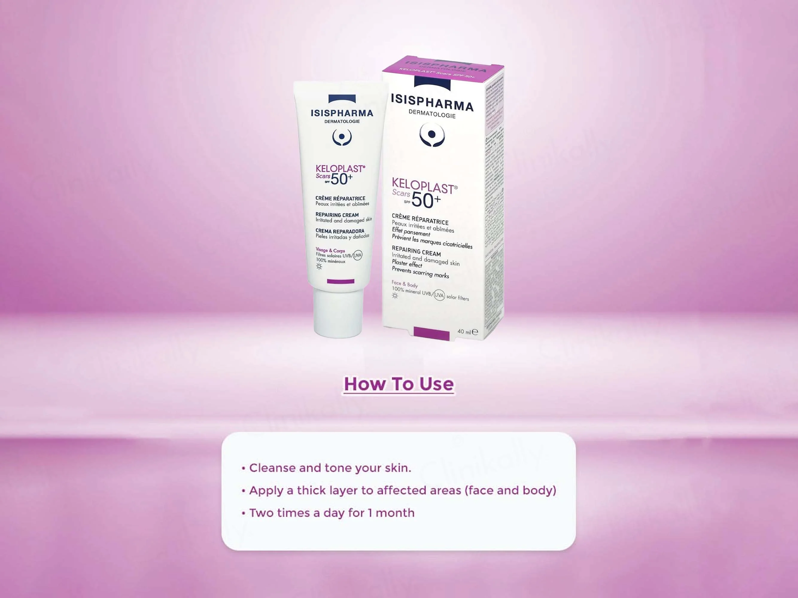 Isispharma Keloplast Scars Repairing Cream SPF 50+ - Image 3