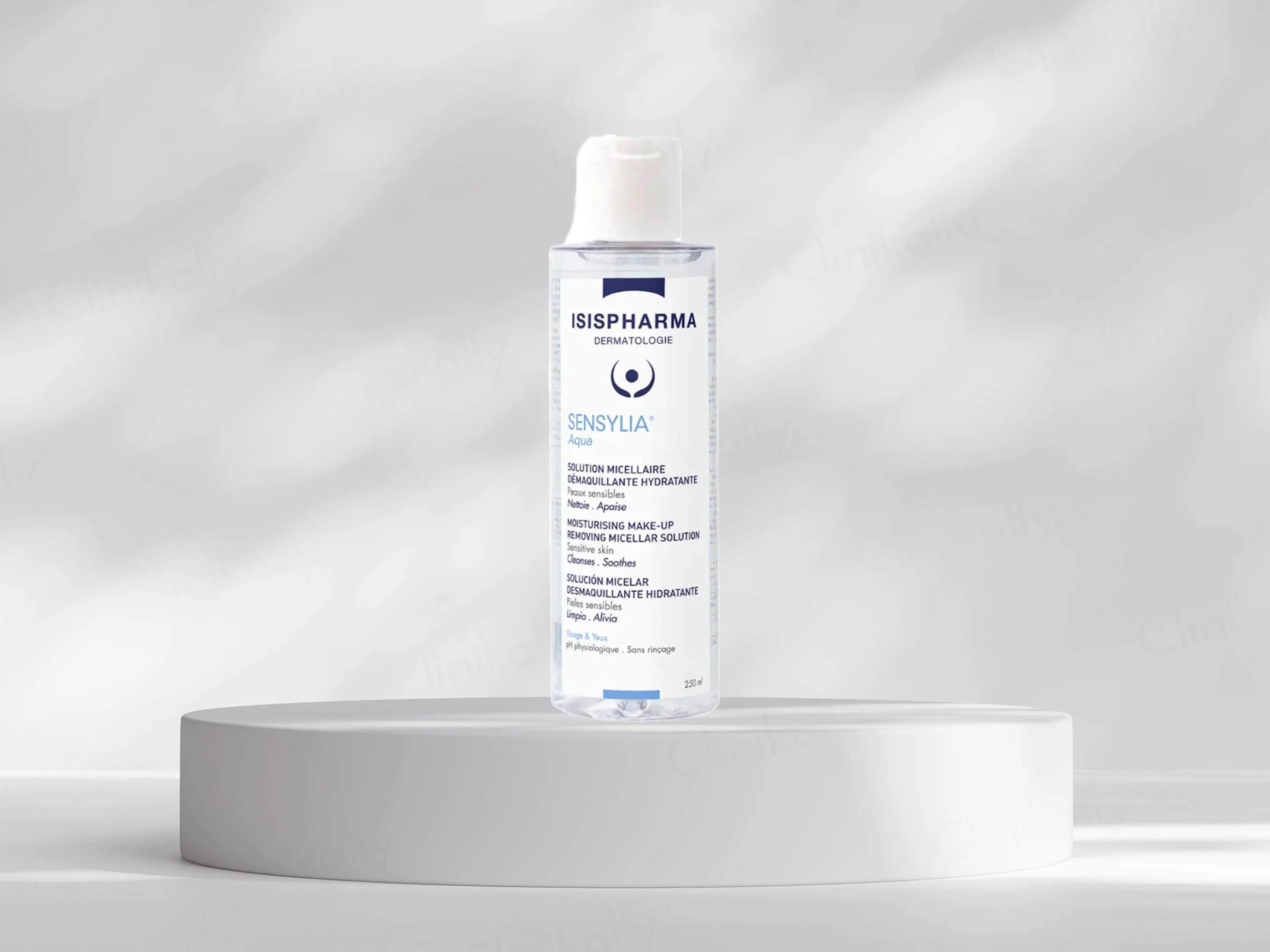 Isispharma Sensylia Aqua Moisturising Make-Up Removing Micellar Solution - Image 4