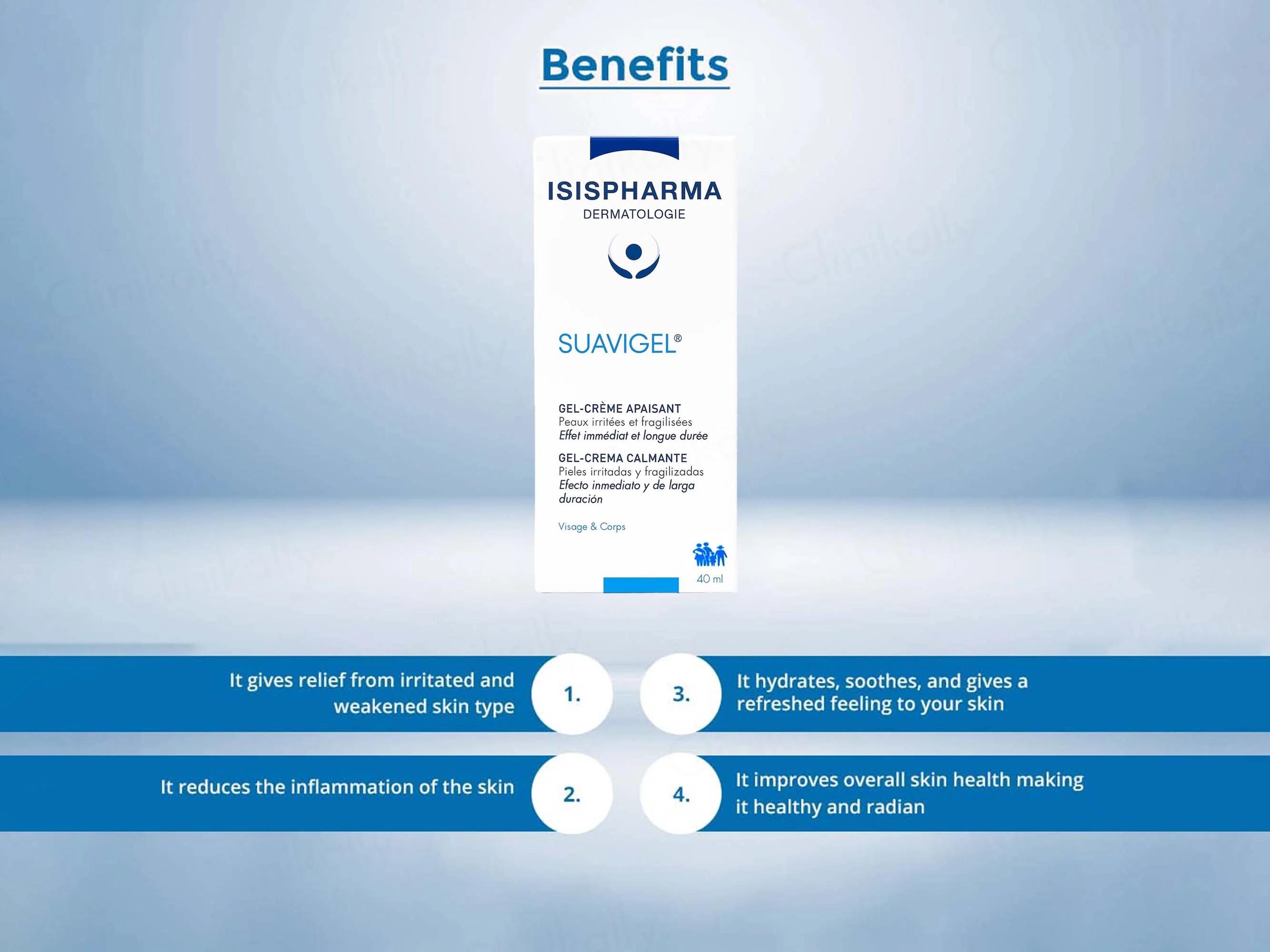 Isispharma Suavigel Soothing Gel-Cream - Image 2