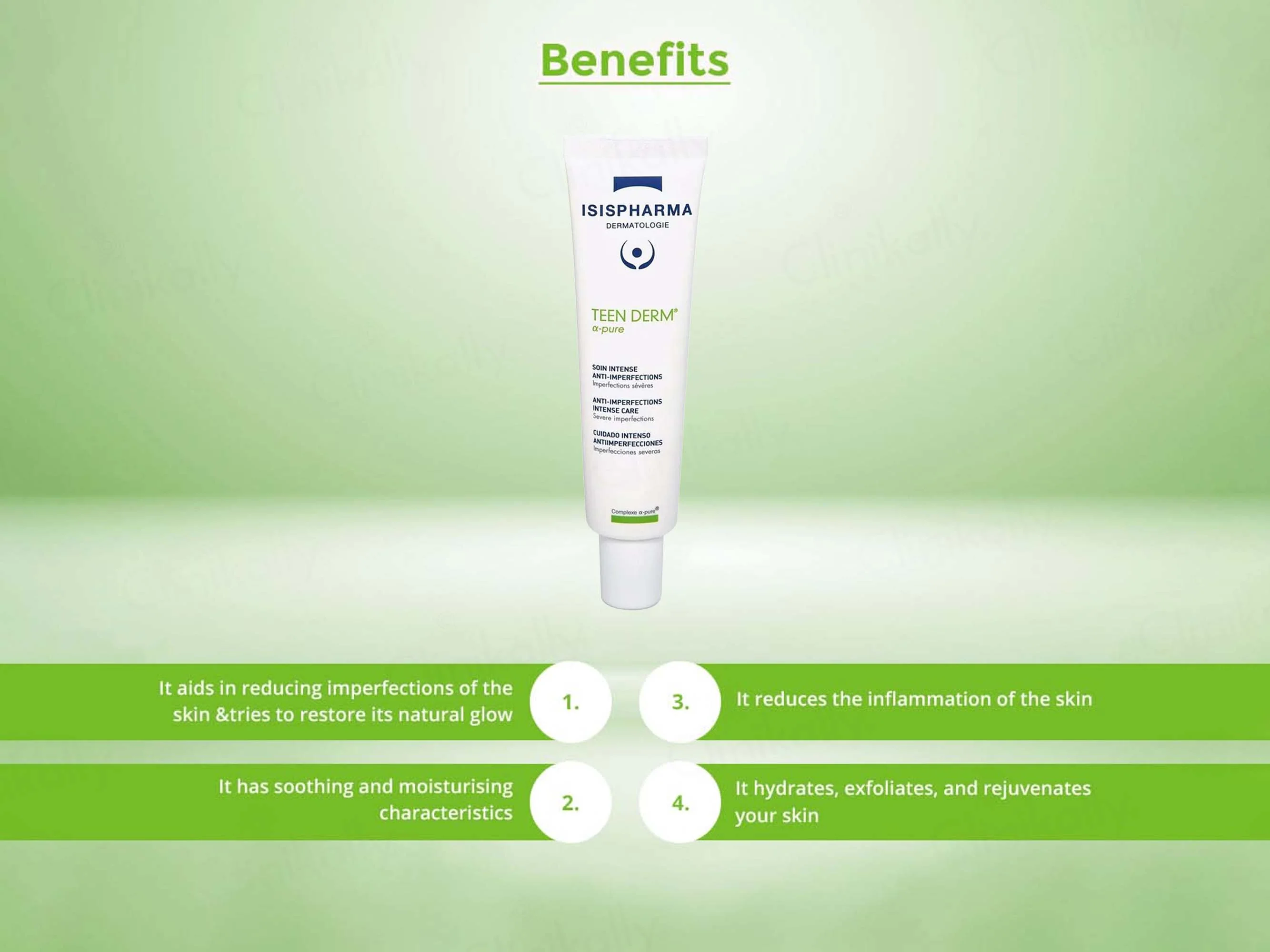 Isispharma Teen Derm Alpha-Pure Anti-Imperfections Intense Care - Image 2