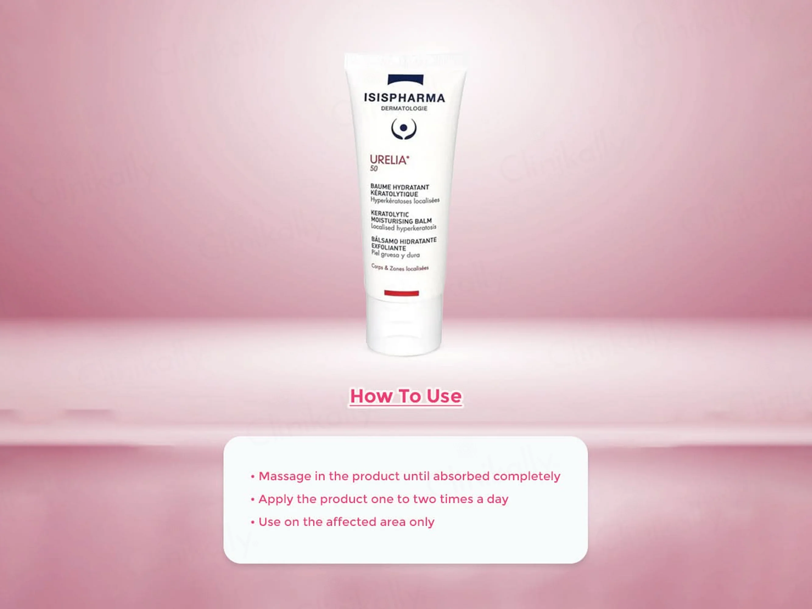 Isispharma Urelia 50 Keratolytic Moisturising Balm - Image 3