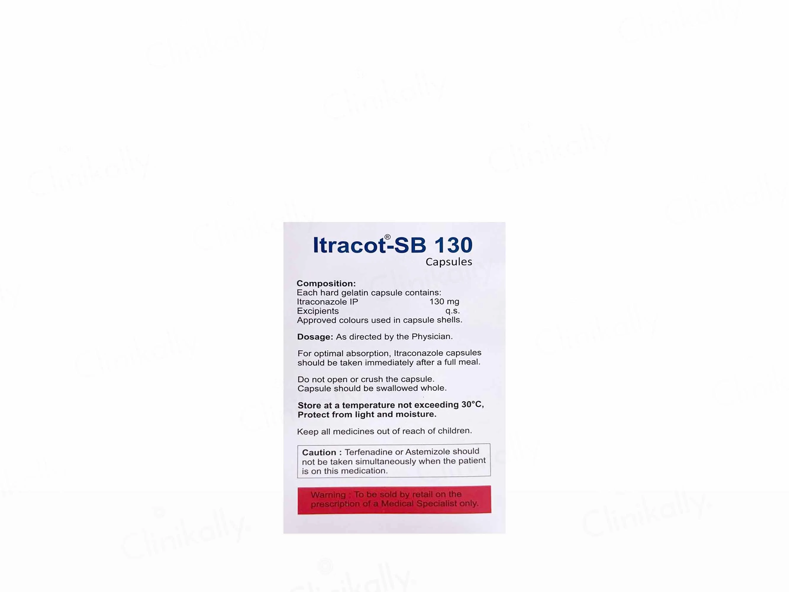 Itracot-SB 130 Capsule - Image 2
