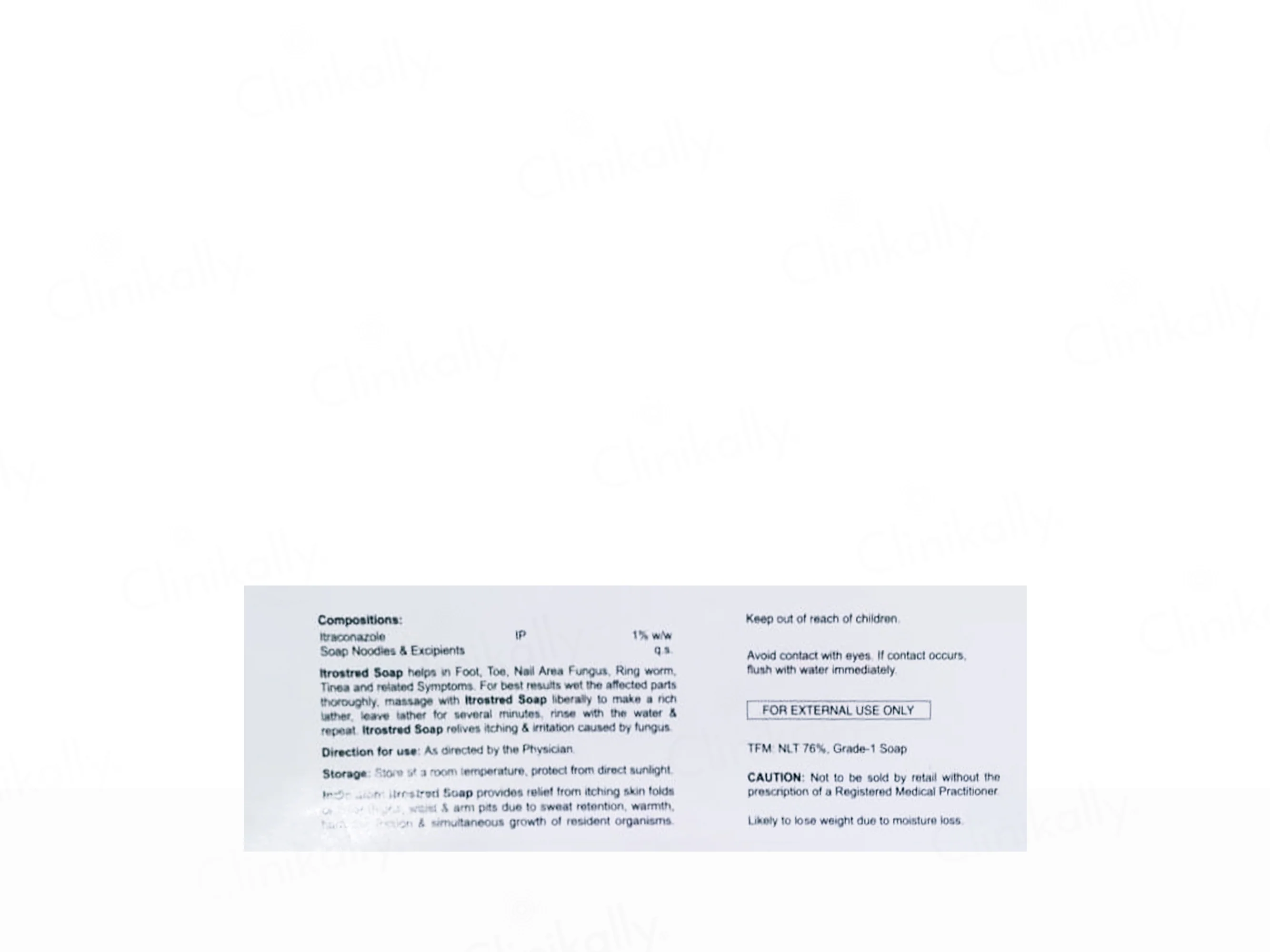 Itrostred Medicated Soap - Image 3