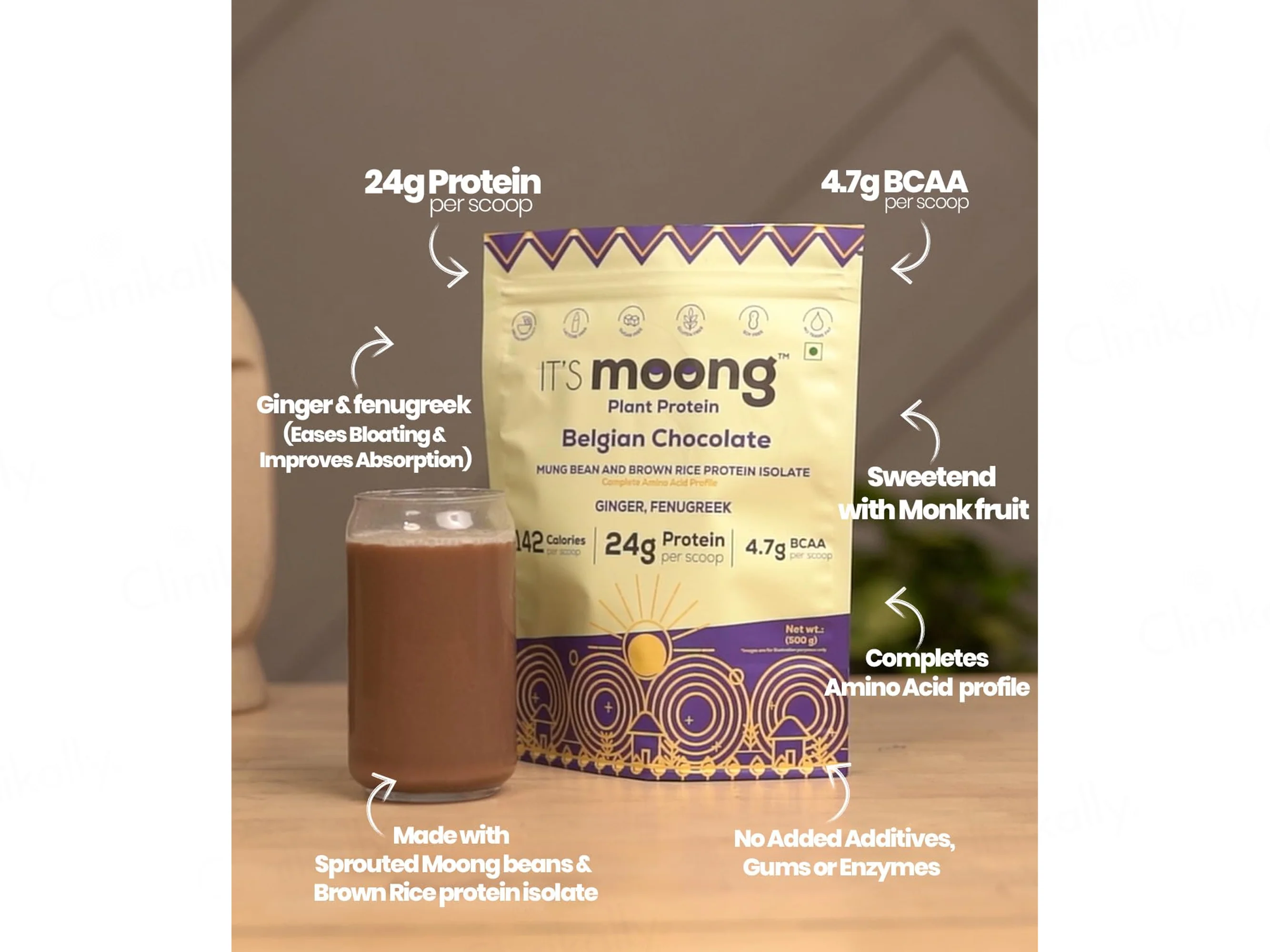 It's Moong Moong Bean & Brown Rice Plant Protein Supplement Powder - Image 10