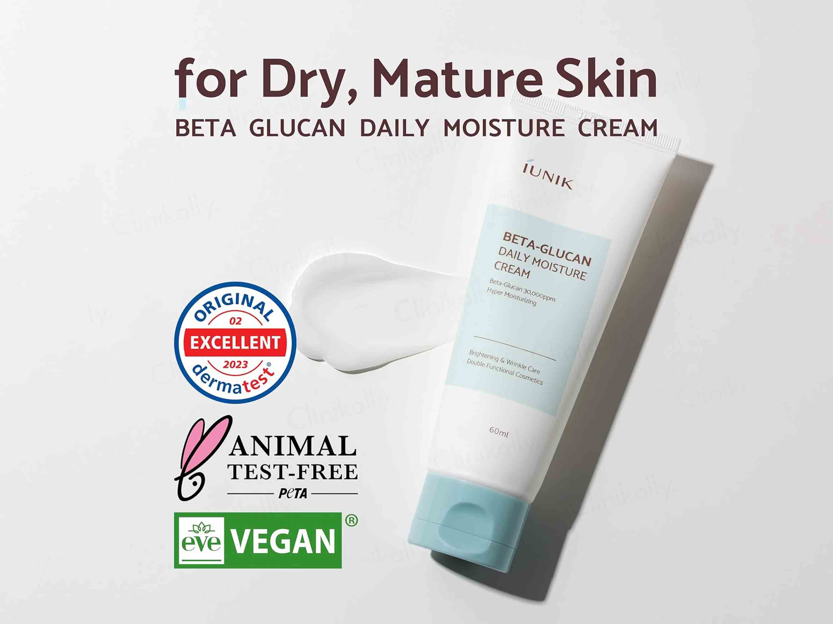 IUNIK Beta-Glucan Daily Moisture Cream - Image 6