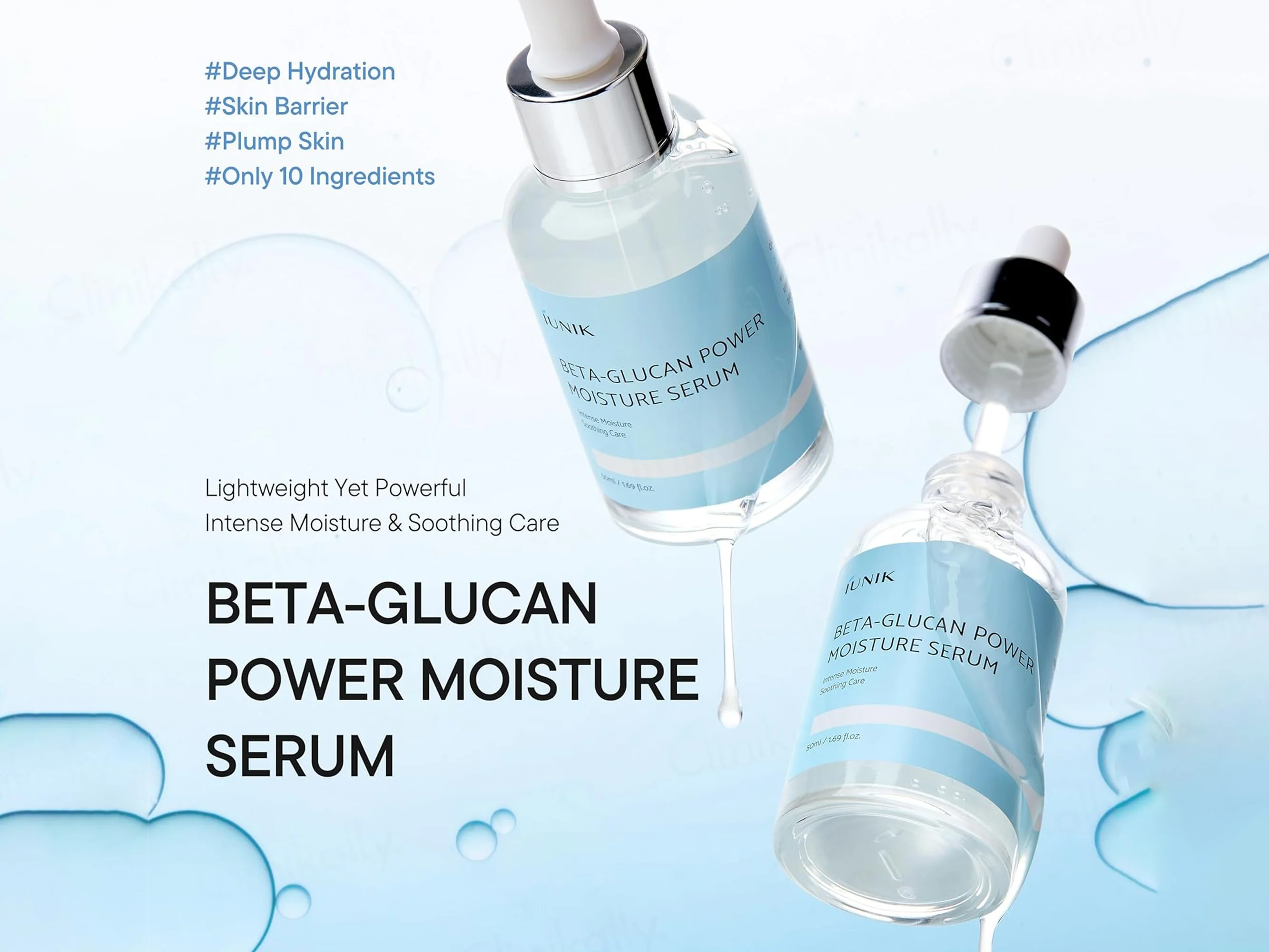 IUNIK Beta-Glucan Power Moisture Serum - Image 3