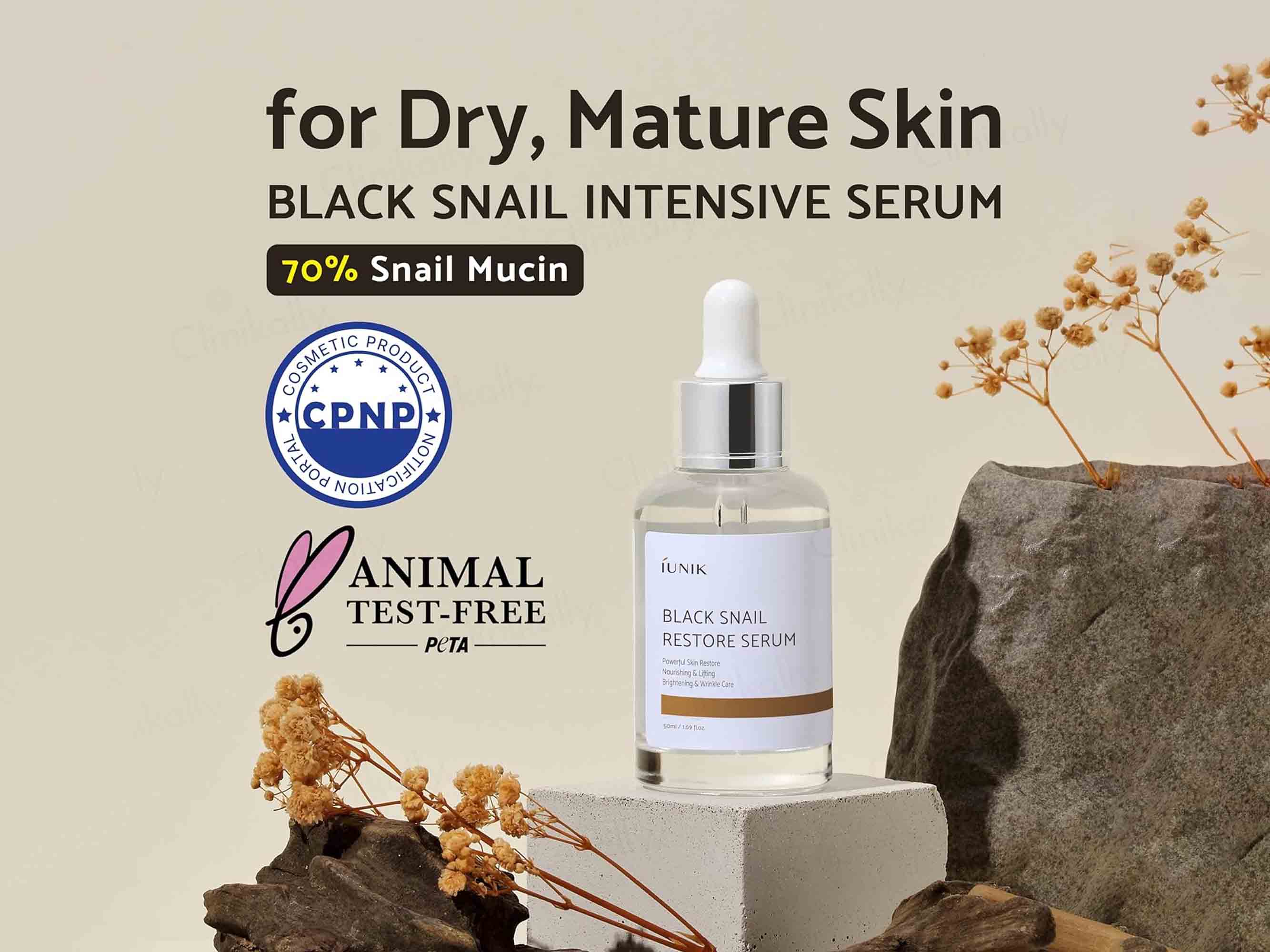 IUNIK Black Snail Restore Serum - Image 7