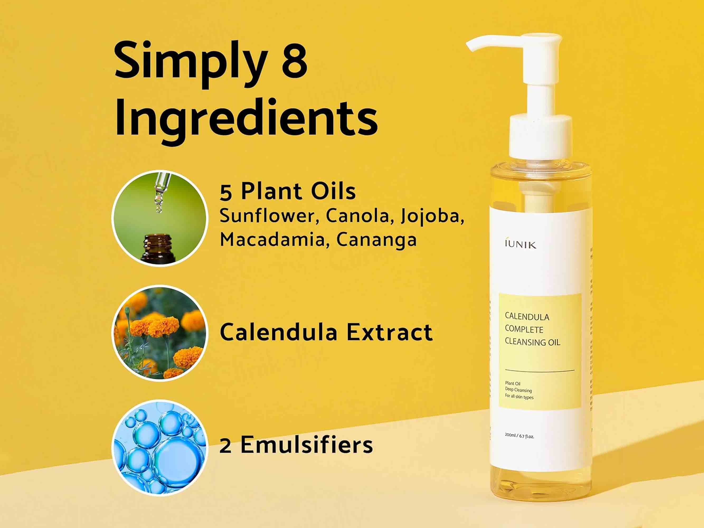 IUNIK Calendula Complete Cleansing Oil - Image 5
