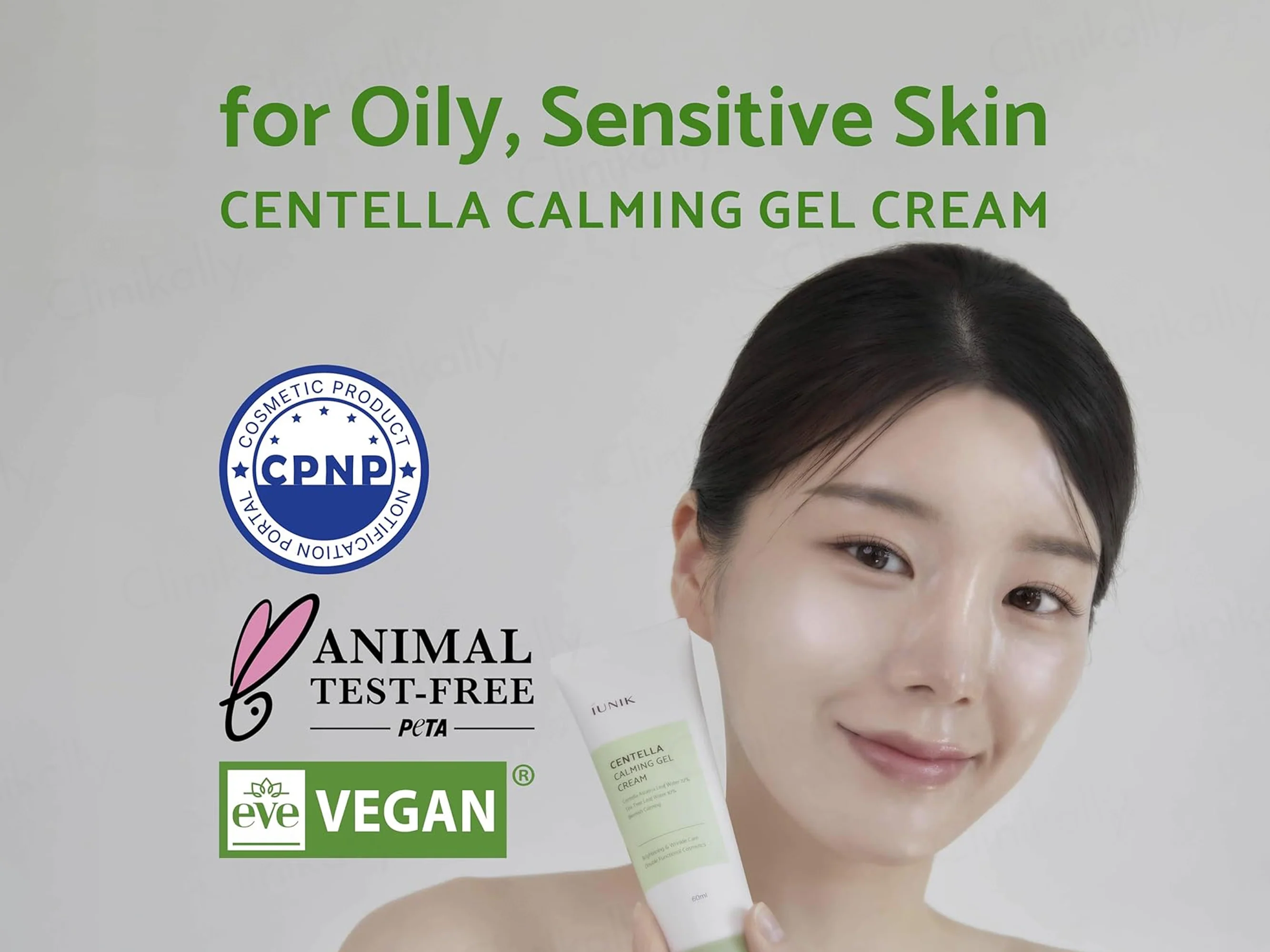IUNIK Centella Calming Gel Cream - Image 3