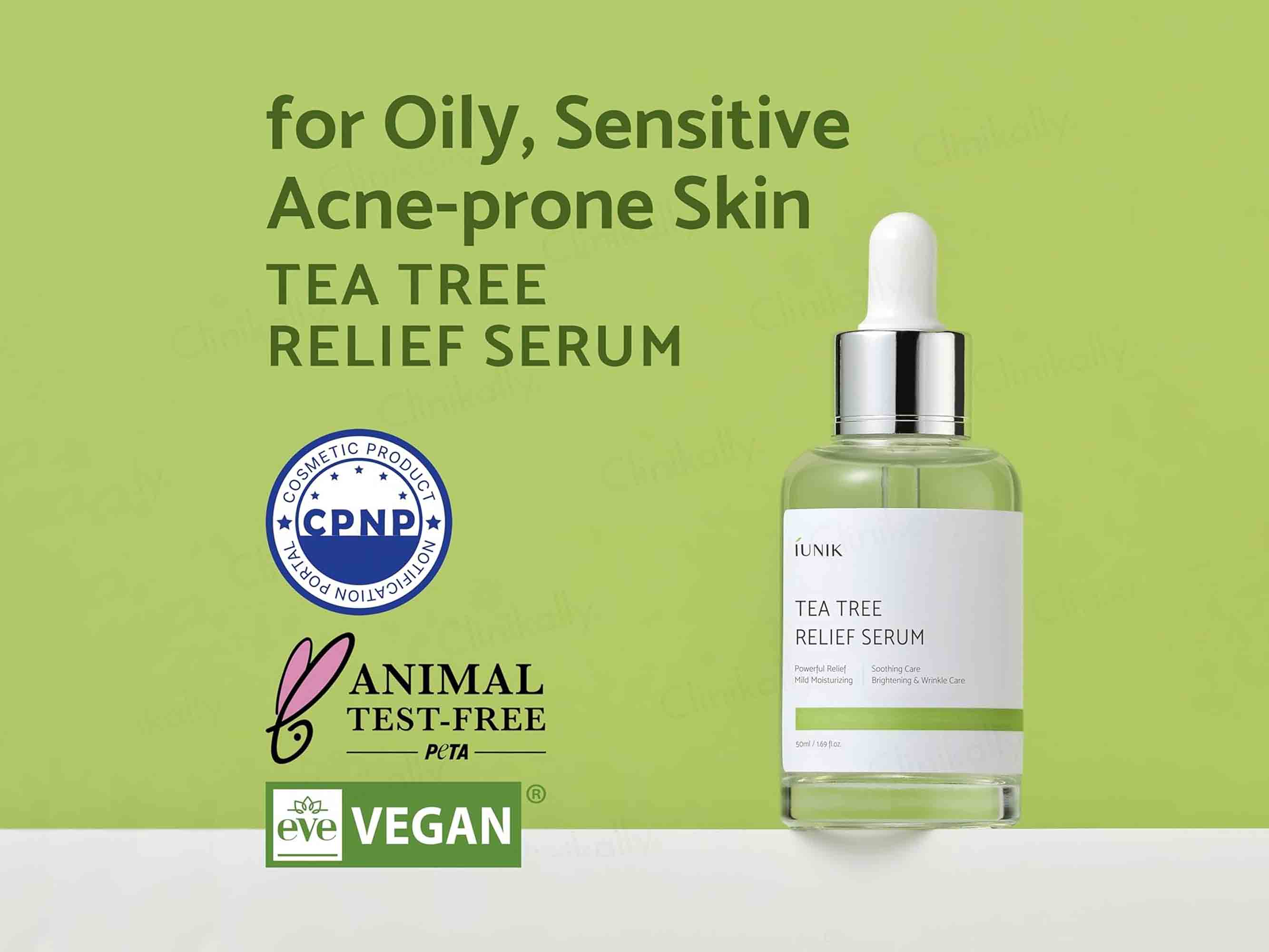 IUNIK Tea Tree Relief Serum - Image 6