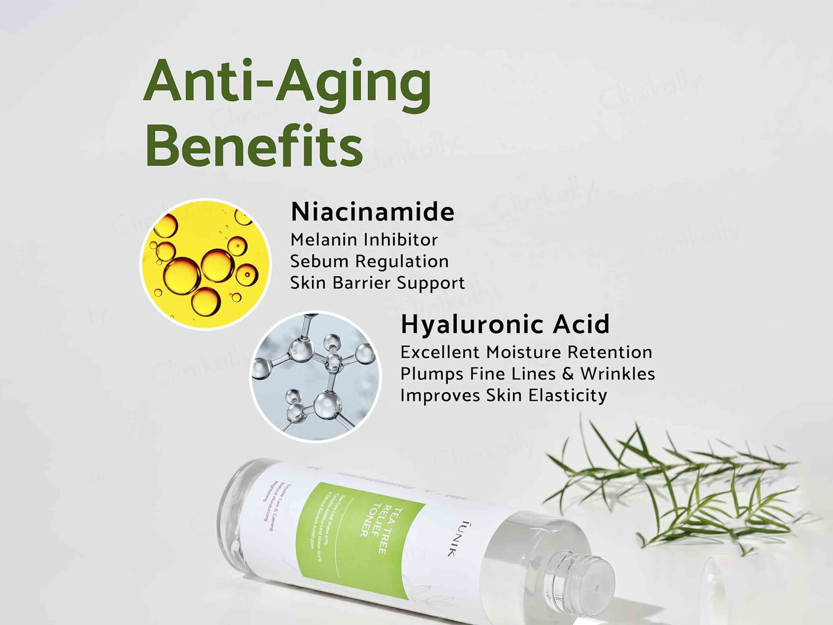 IUNIK Tea Tree Relief Toner - Image 2