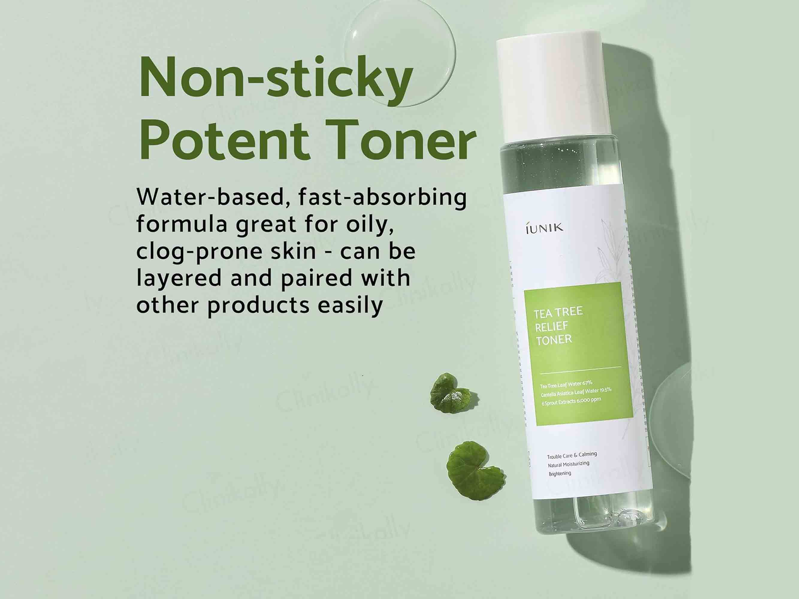 IUNIK Tea Tree Relief Toner - Image 4