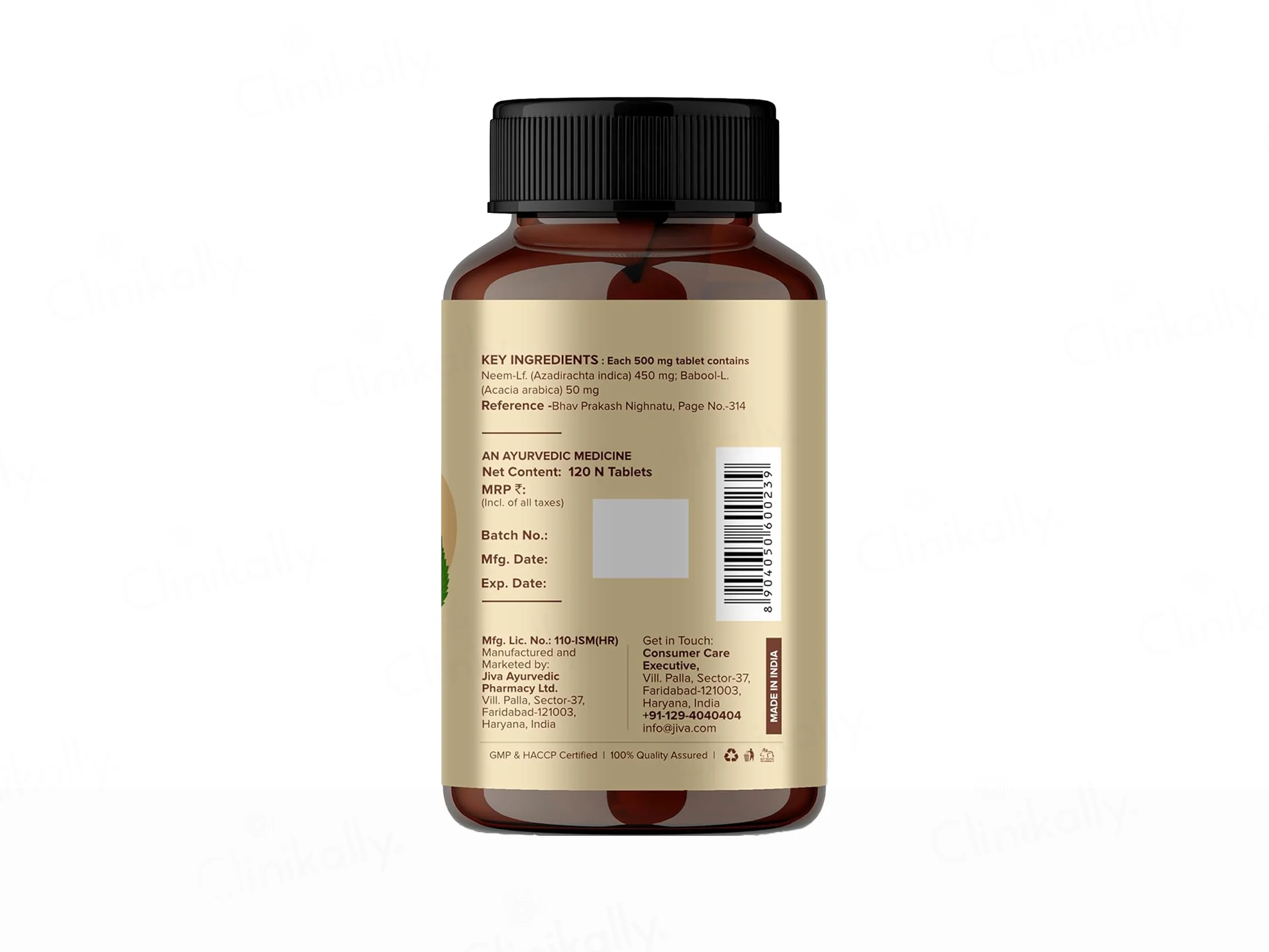 Jiva Ayurveda Neem Natural Blood Purifier Tablet - Image 3