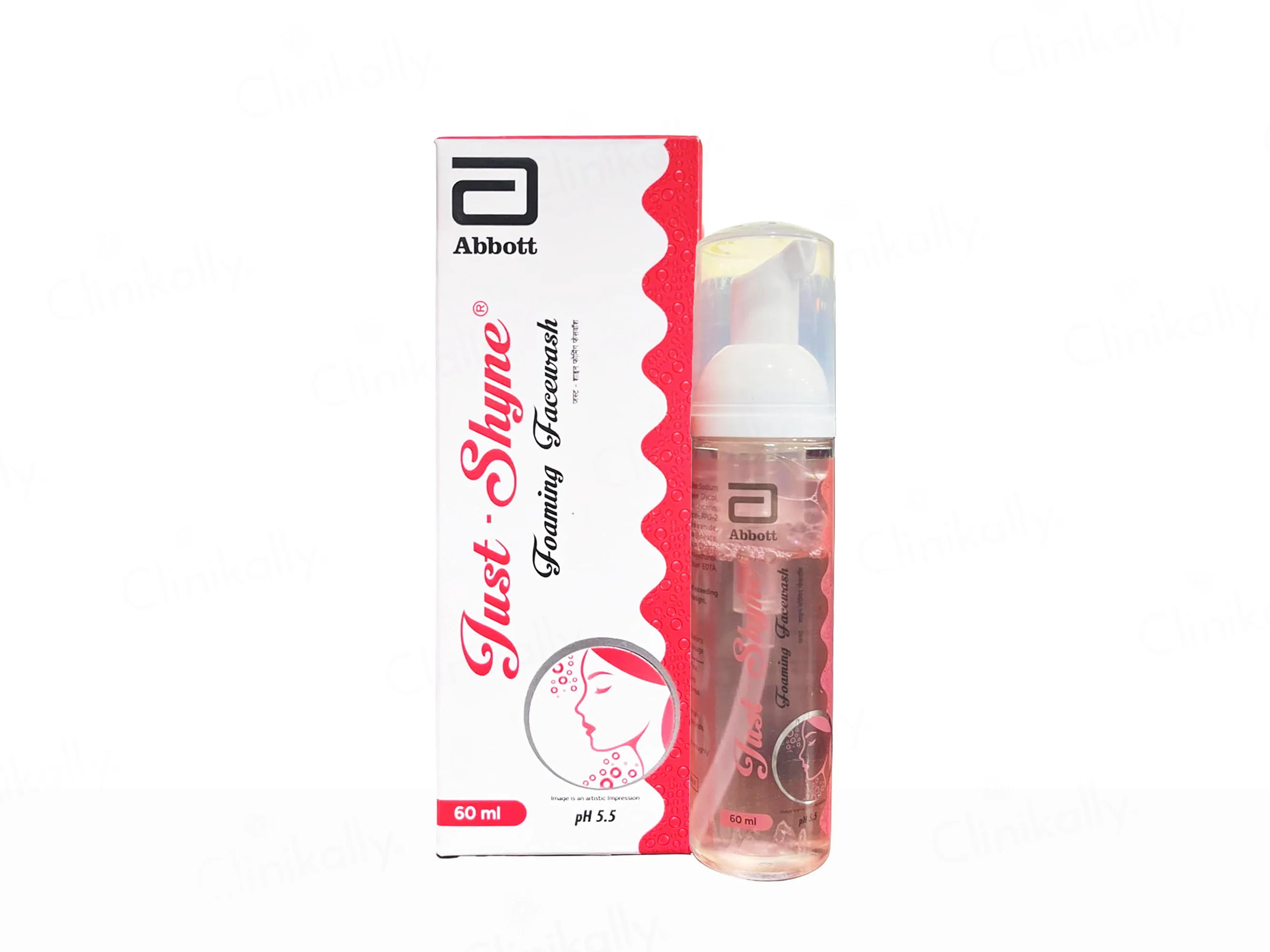 Just-Shyne Foaming Facewash