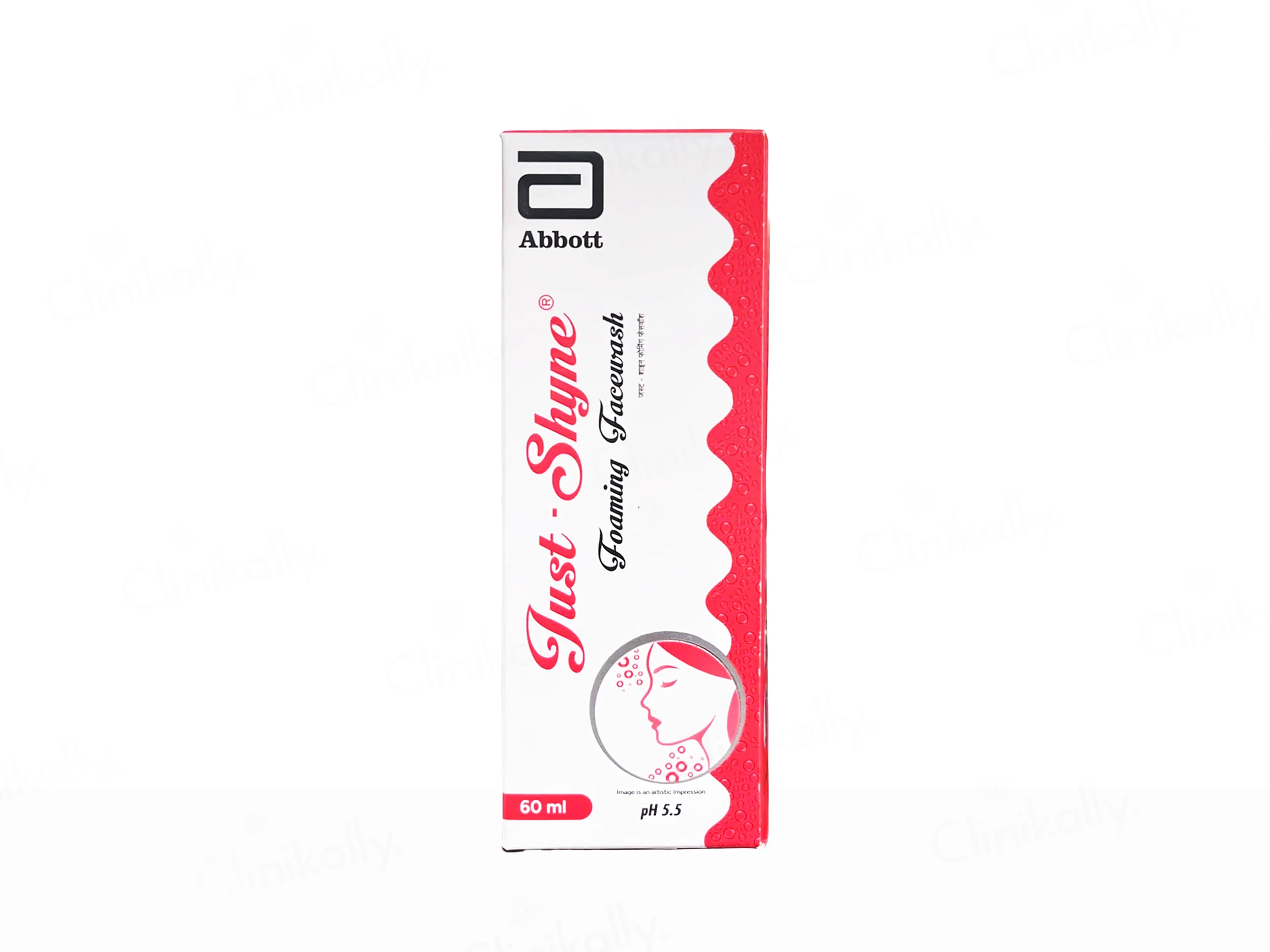 Just-Shyne Foaming Facewash - Image 2
