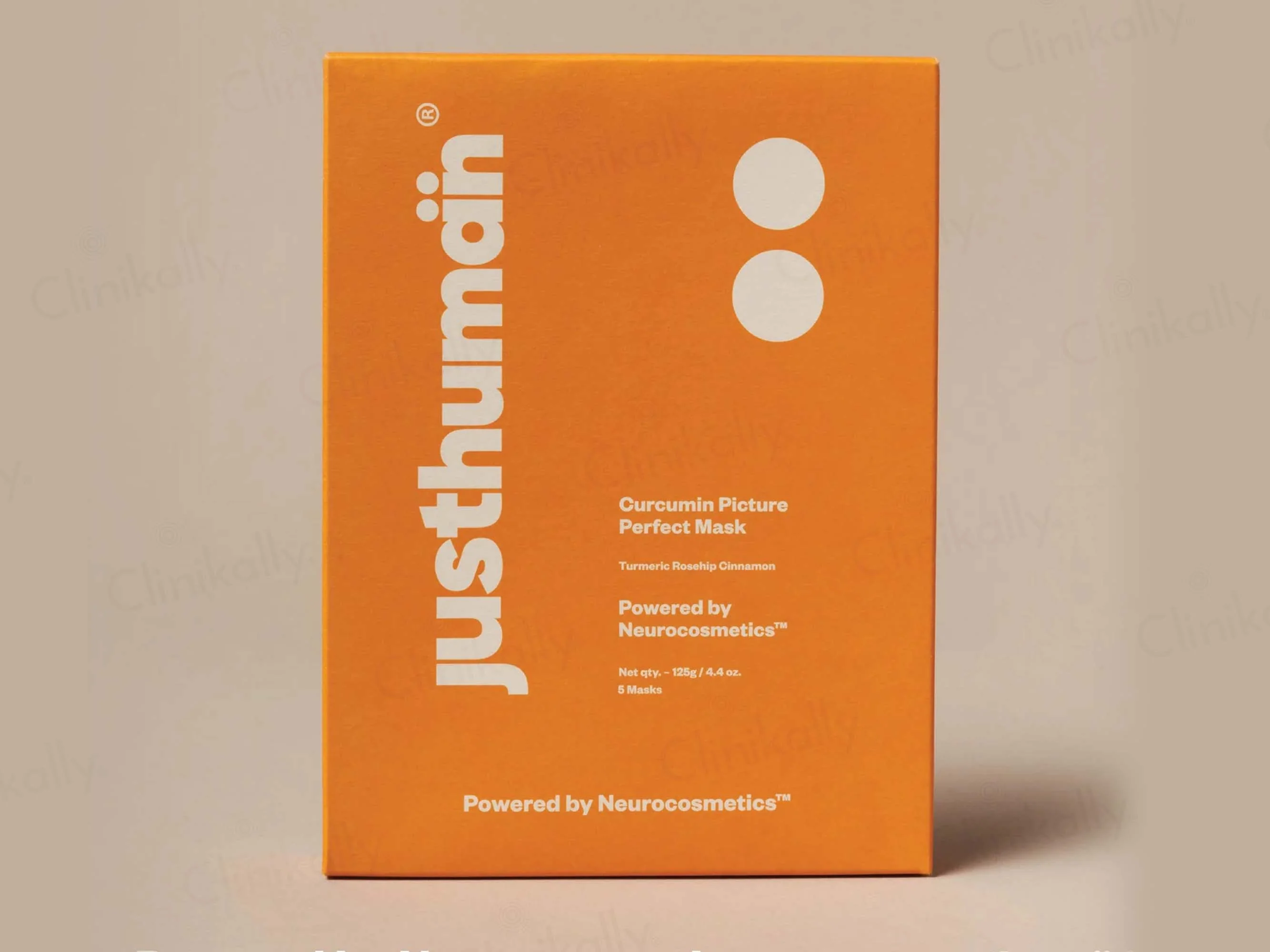 Justhuman Curcumin Picture Perfect Mask - Image 5
