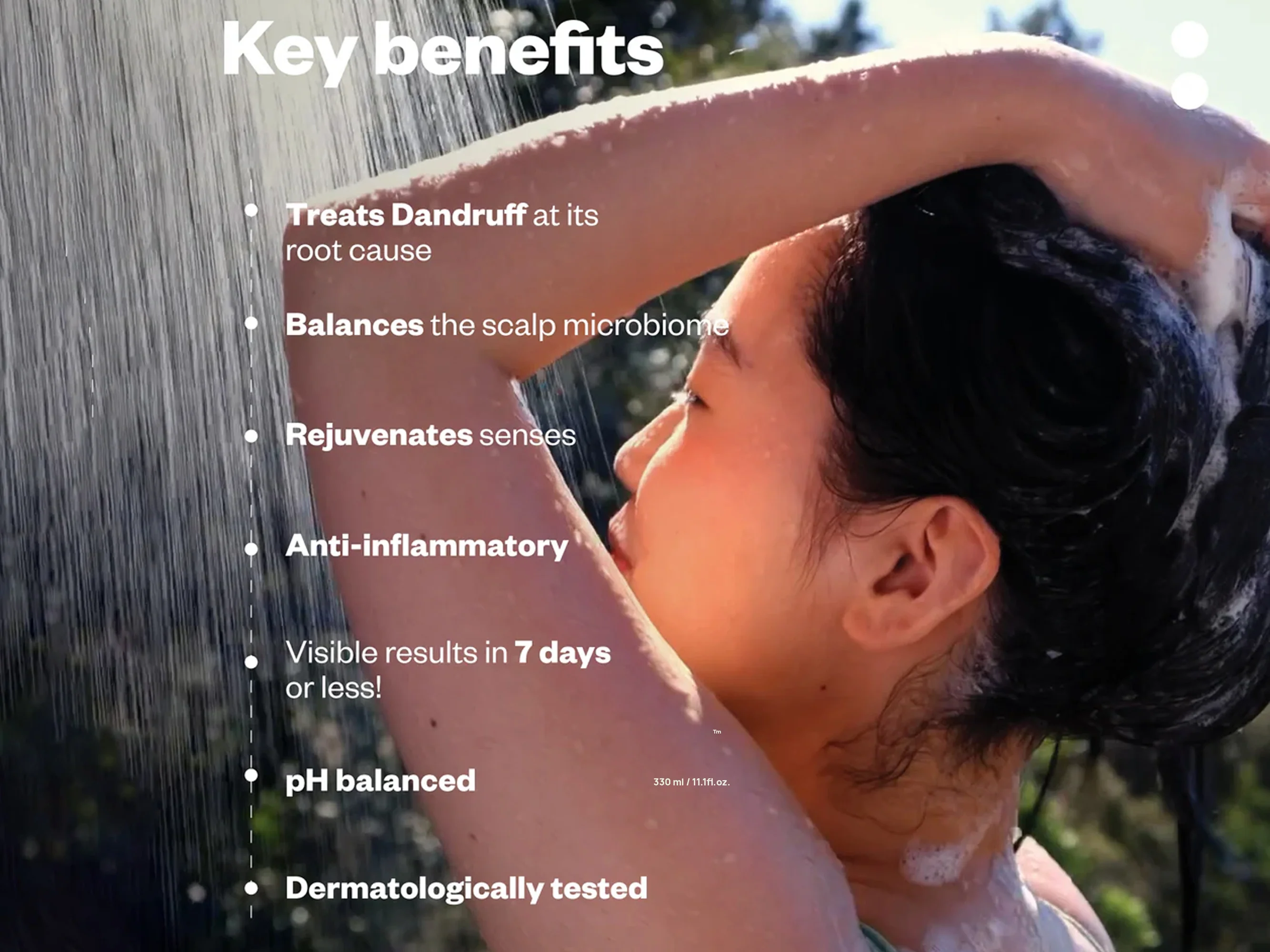 Justhuman Probiotic Anti-Dandruff Shampoo - Image 3