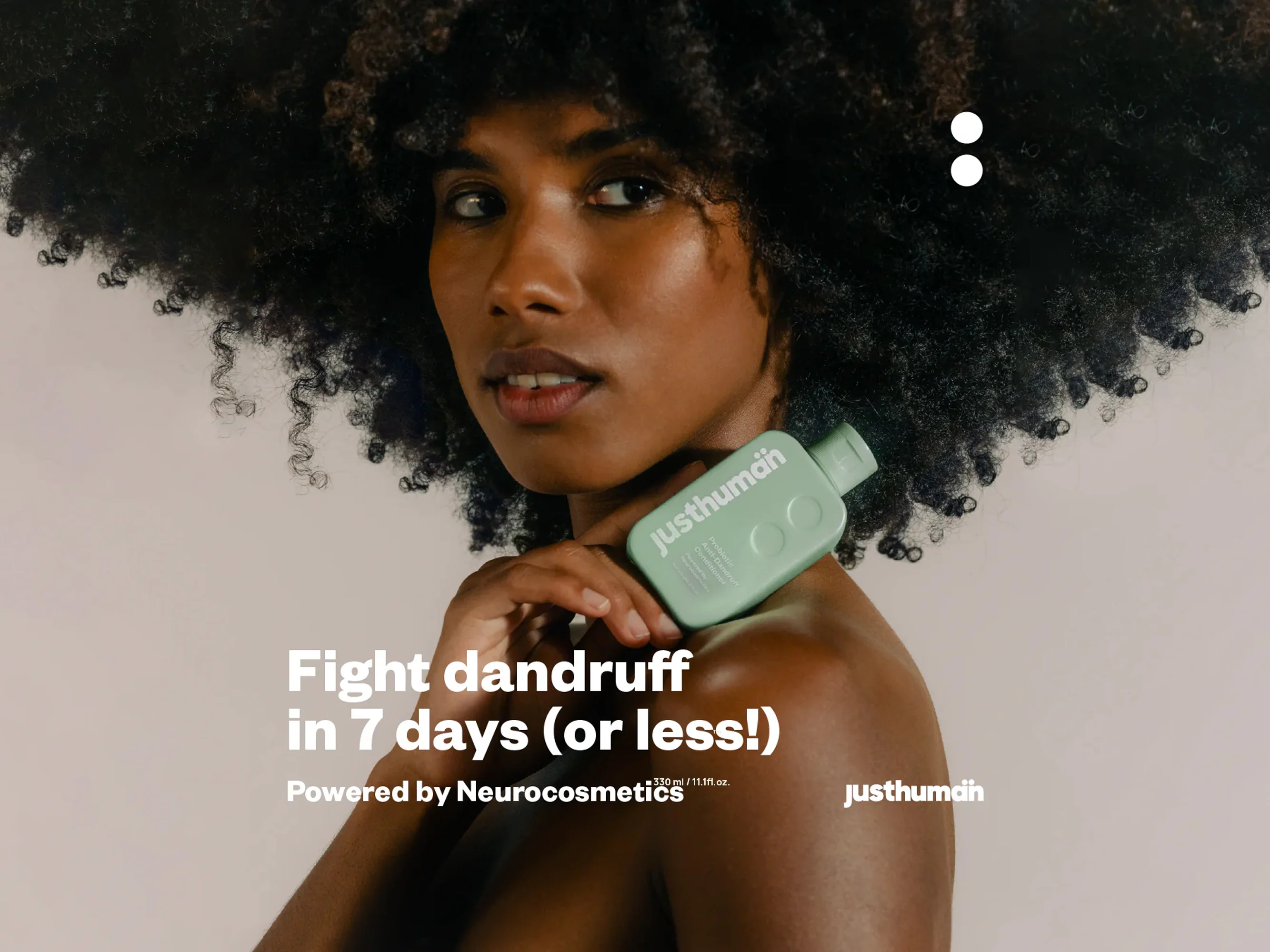 Justhuman Probiotic Anti-Dandruff Shampoo - Image 6