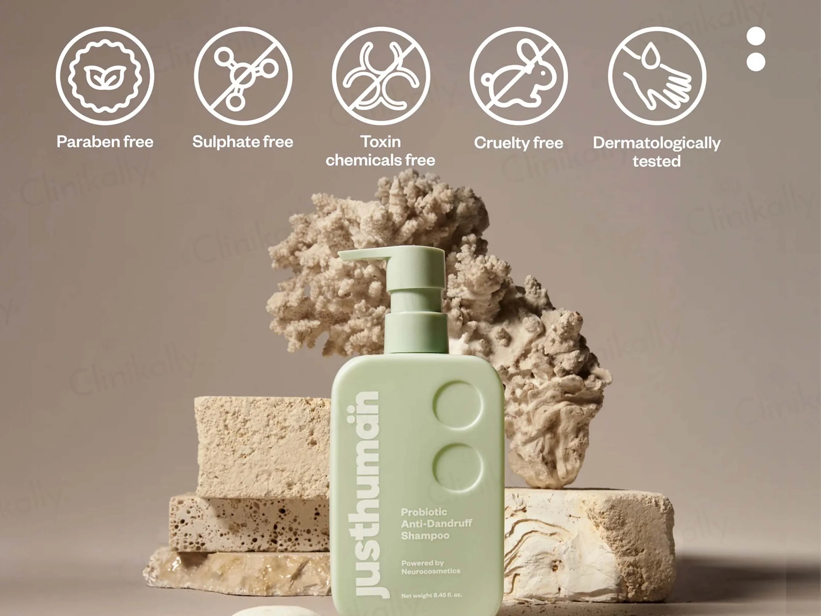 Justhuman Probiotic Anti-Dandruff Shampoo - Image 7