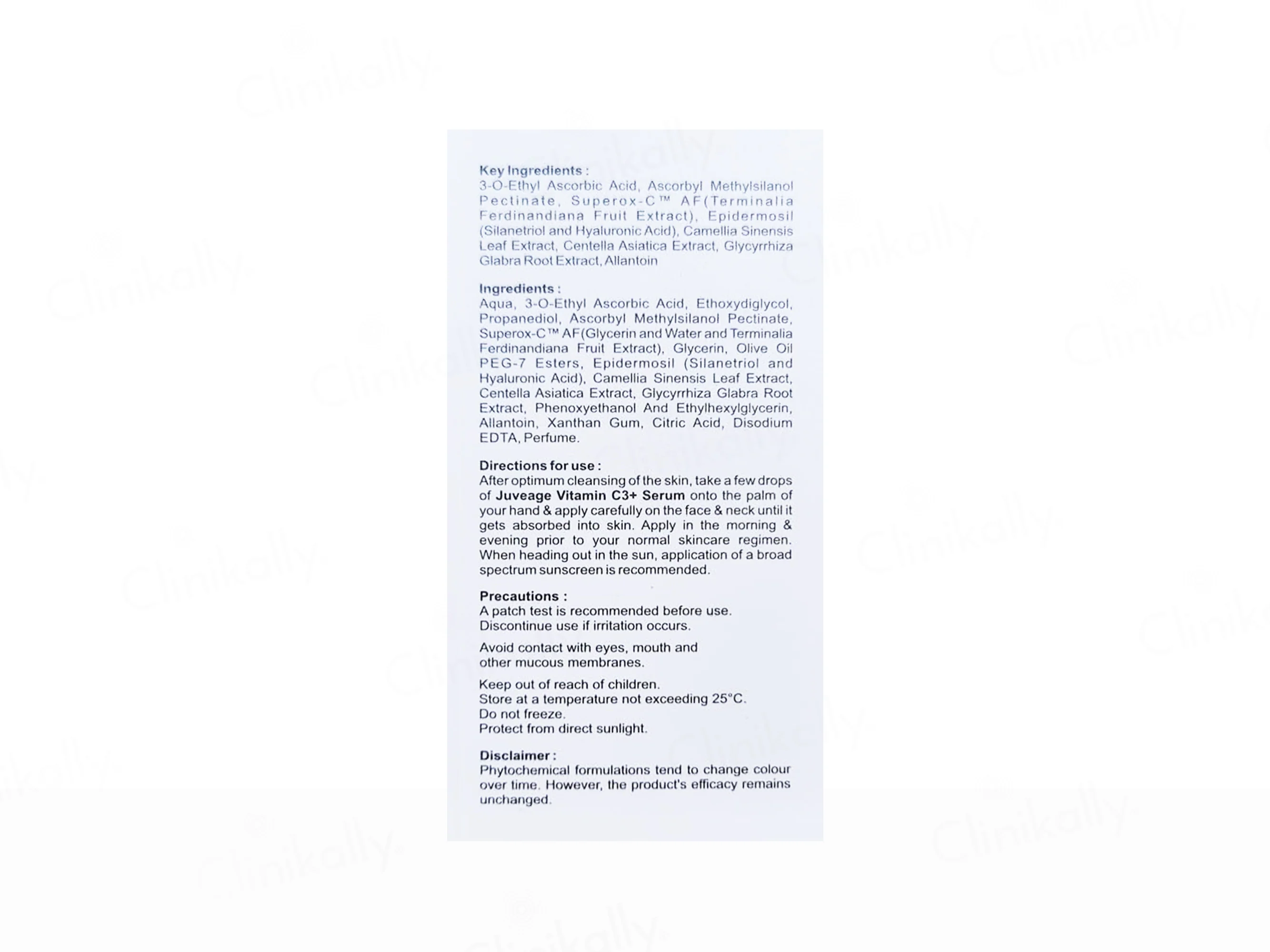 Juveage 20% Vitamin C4 Face Serum - Image 2
