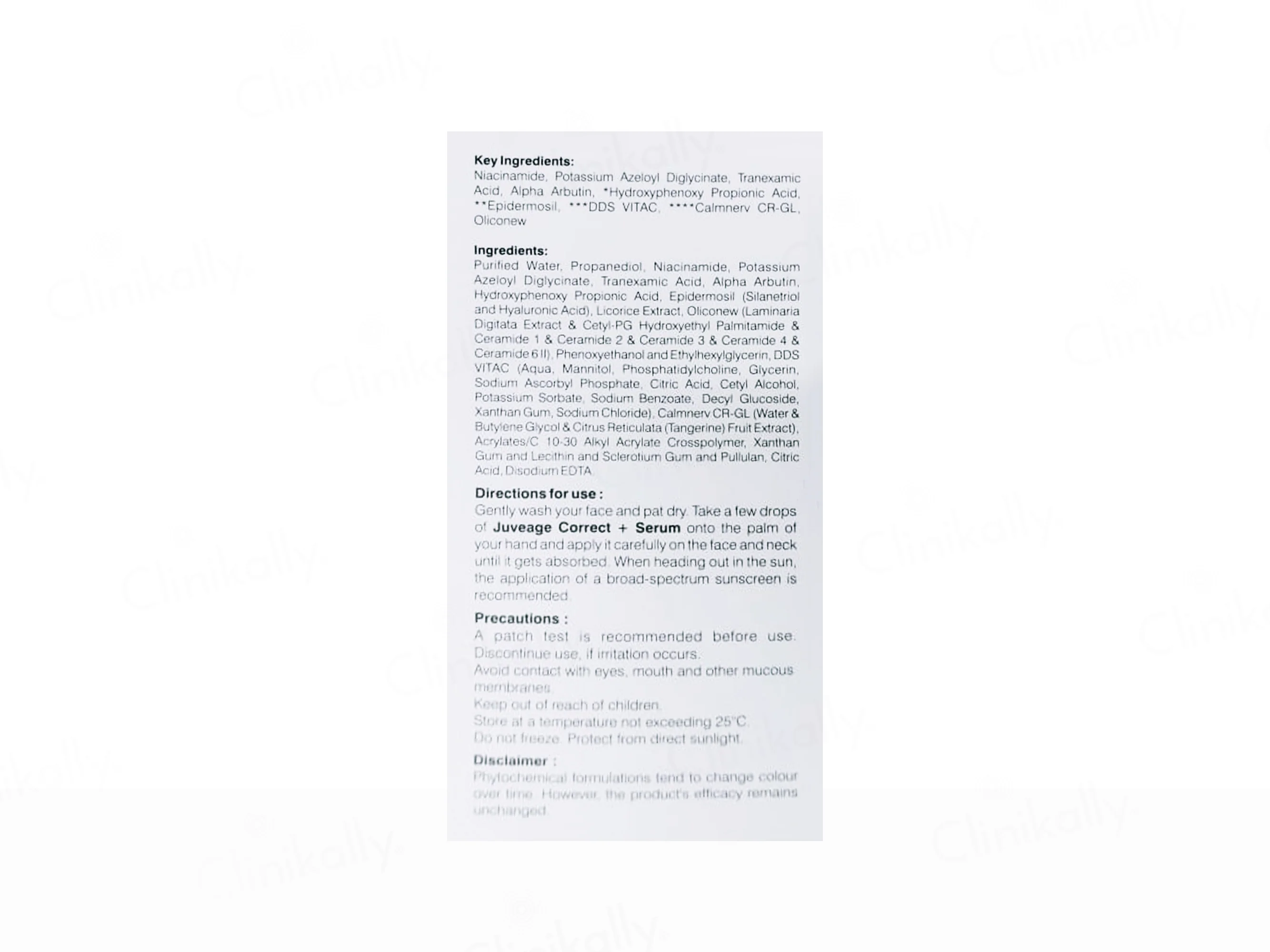 Juveage Correct+ Face Serum - Image 2