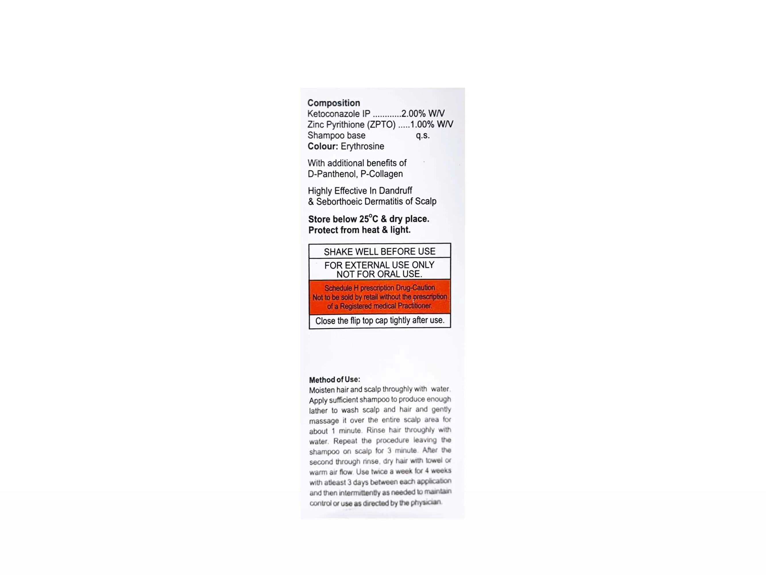 K-ZPTO Anti-Dandruff Shampoo - Image 2