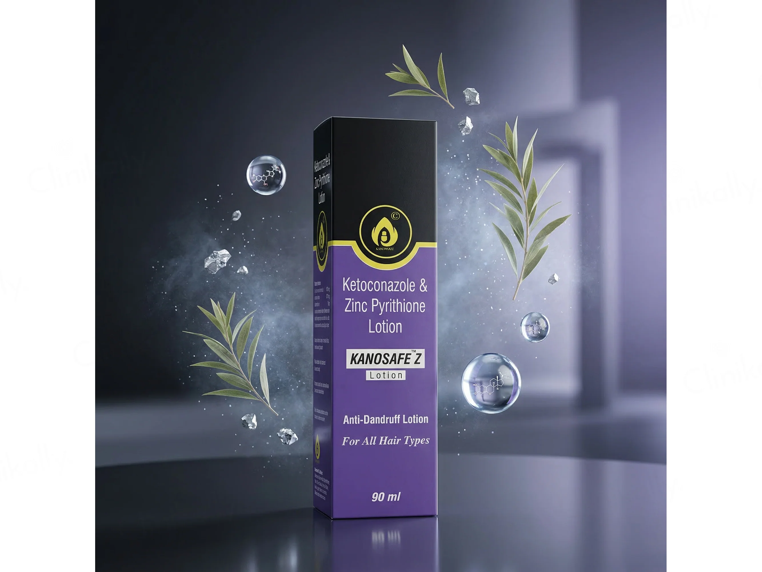 Kanosafe-Z Anti Dandruff Lotion - Image 3