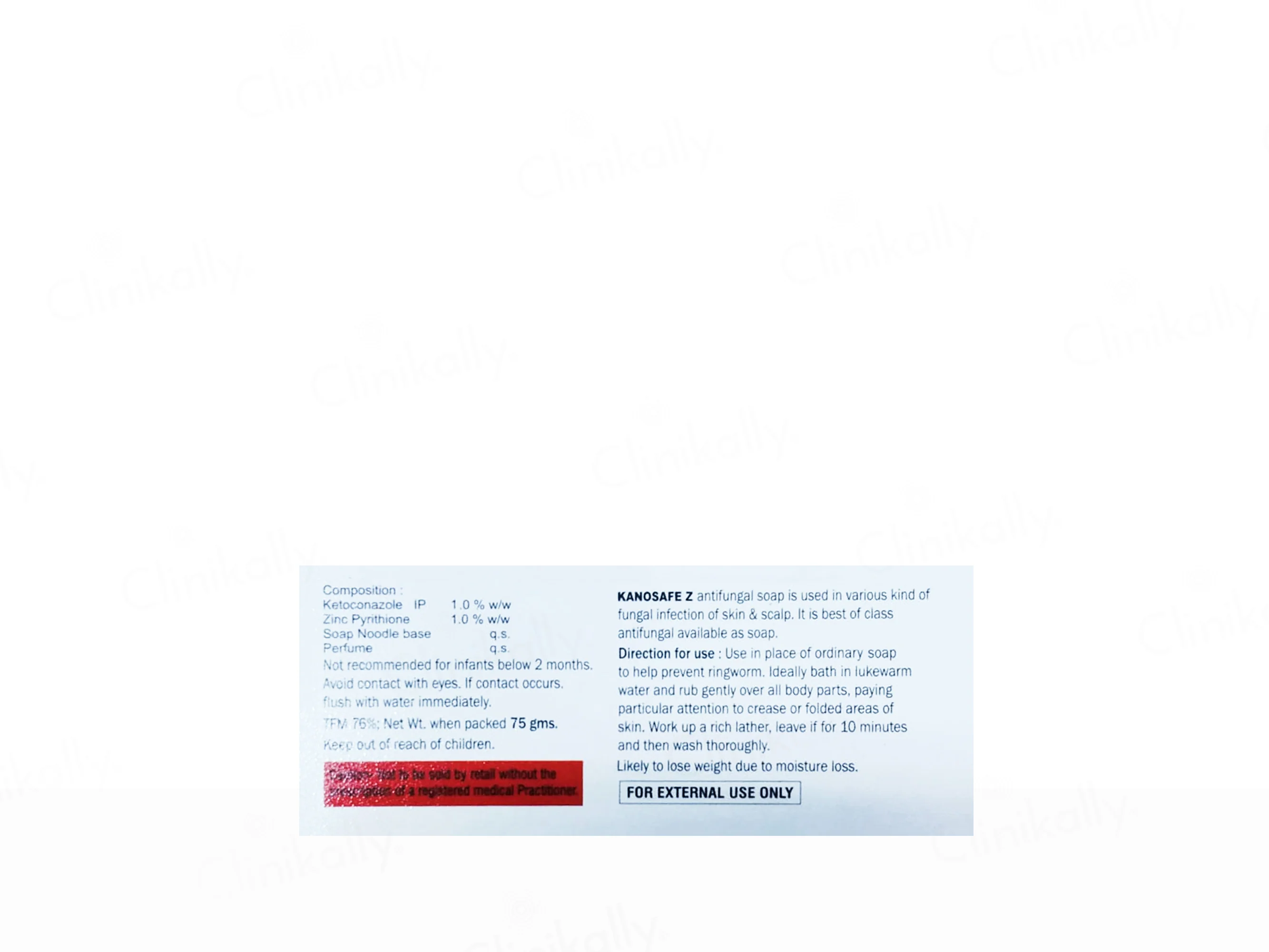 Kanosafe-Z Medicated Soap - Image 3