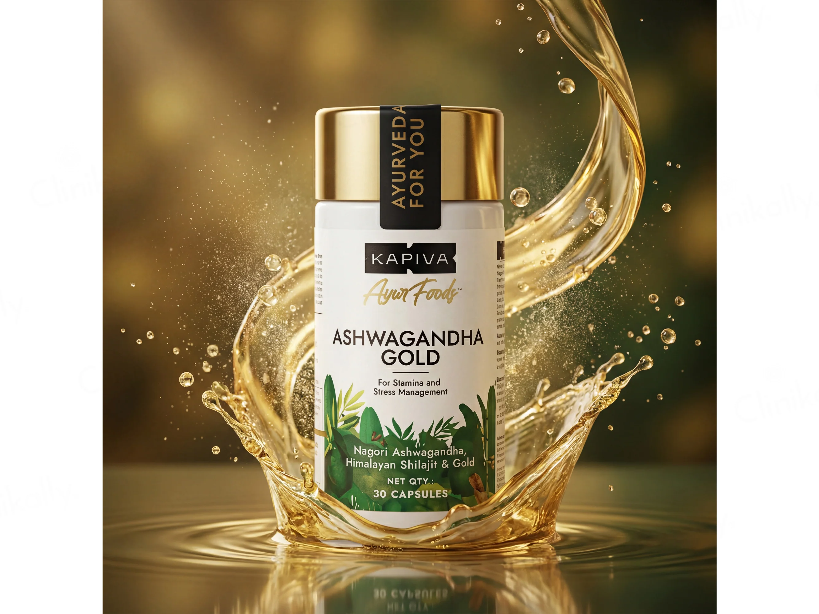 Kapiva Ashwagandha Gold Capsule For Stamina & Stress Management - Image 4