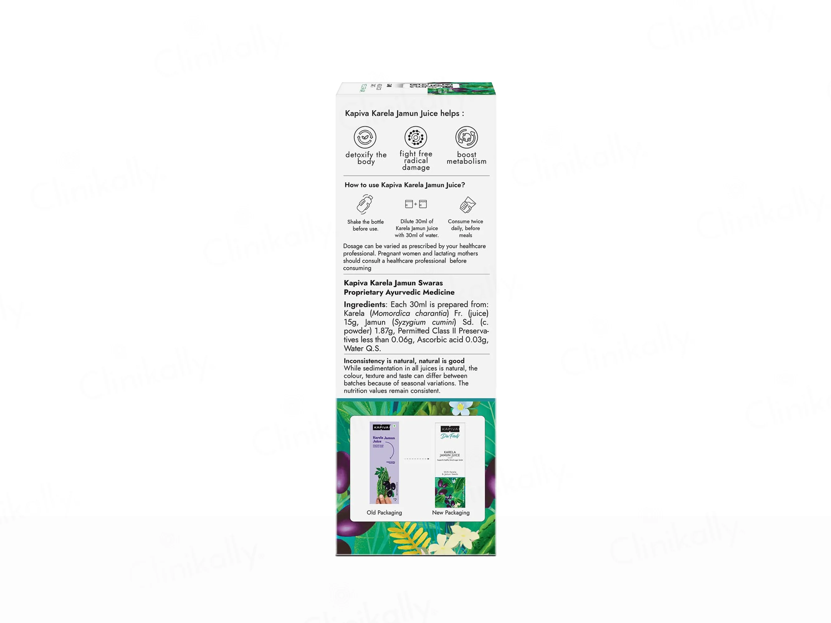 Kapiva Karela Jamun Juice For Blood Sugar Levels Management - Image 7