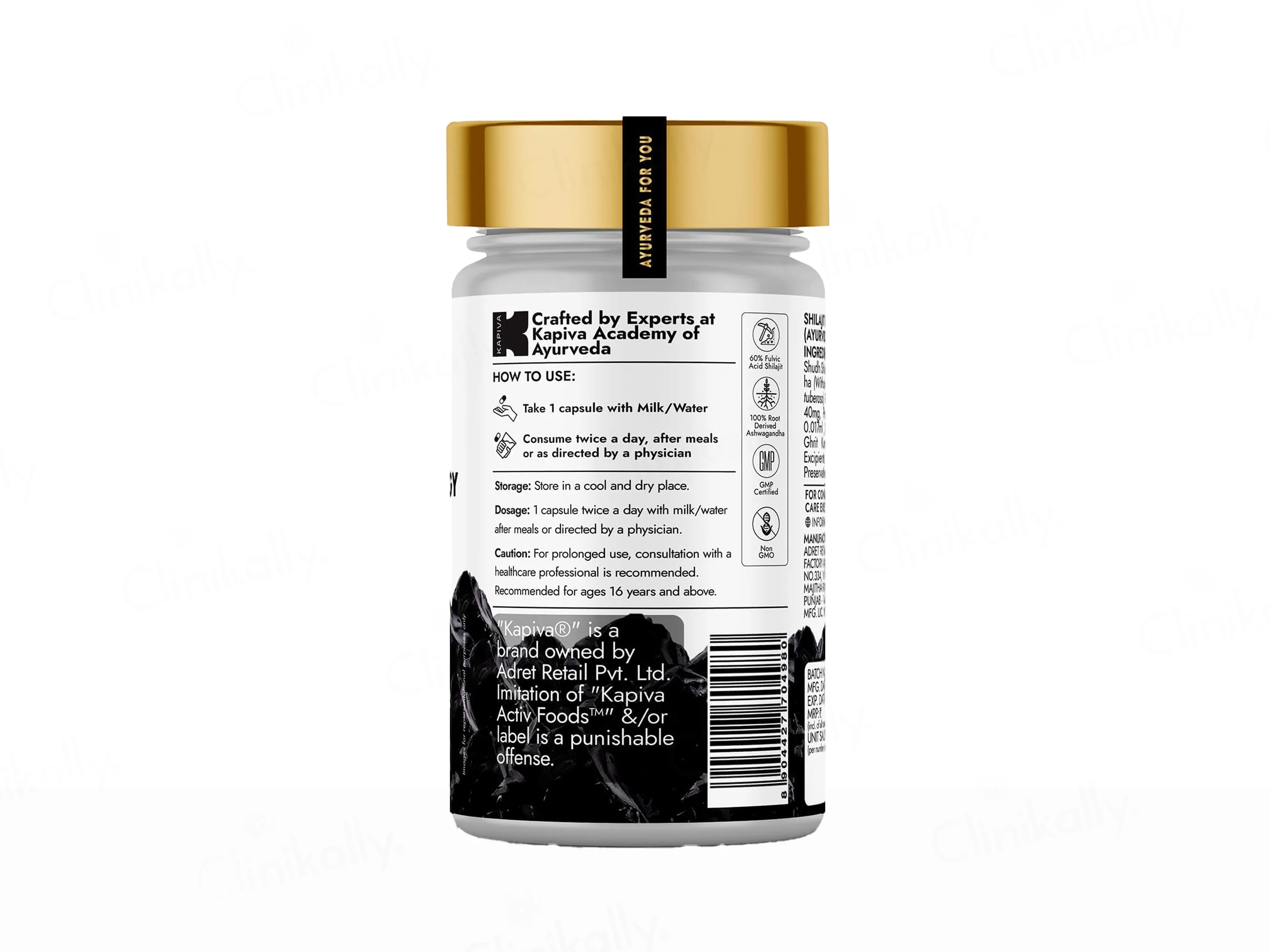 Kapiva Shilajit Energy Capsule - Image 2