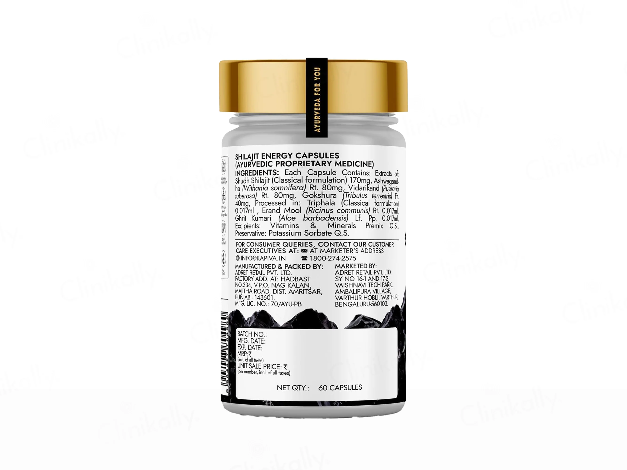 Kapiva Shilajit Energy Capsule - Image 3