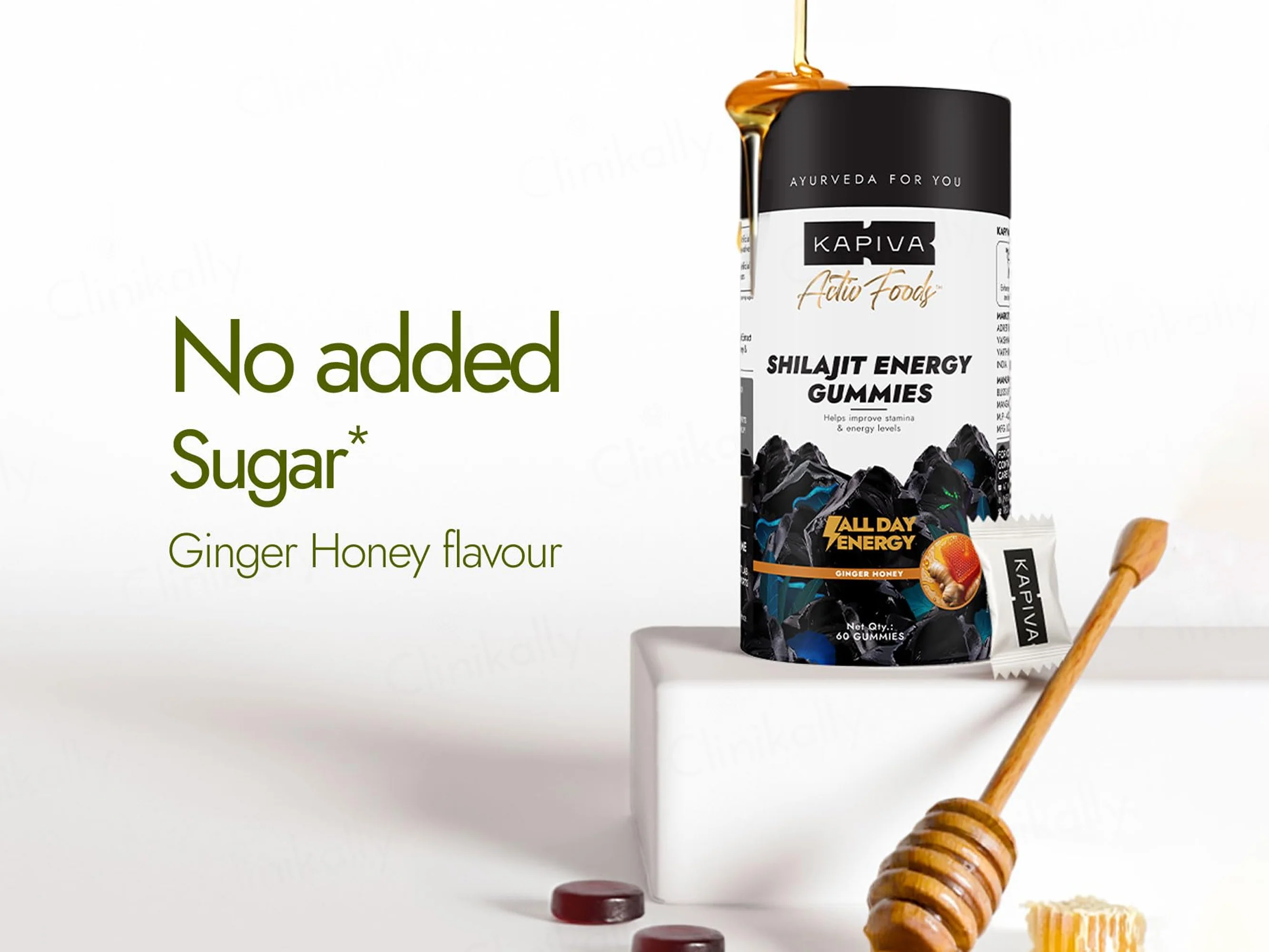 Kapiva Shilajit Energy Gummies - Ginger Honey - Image 10