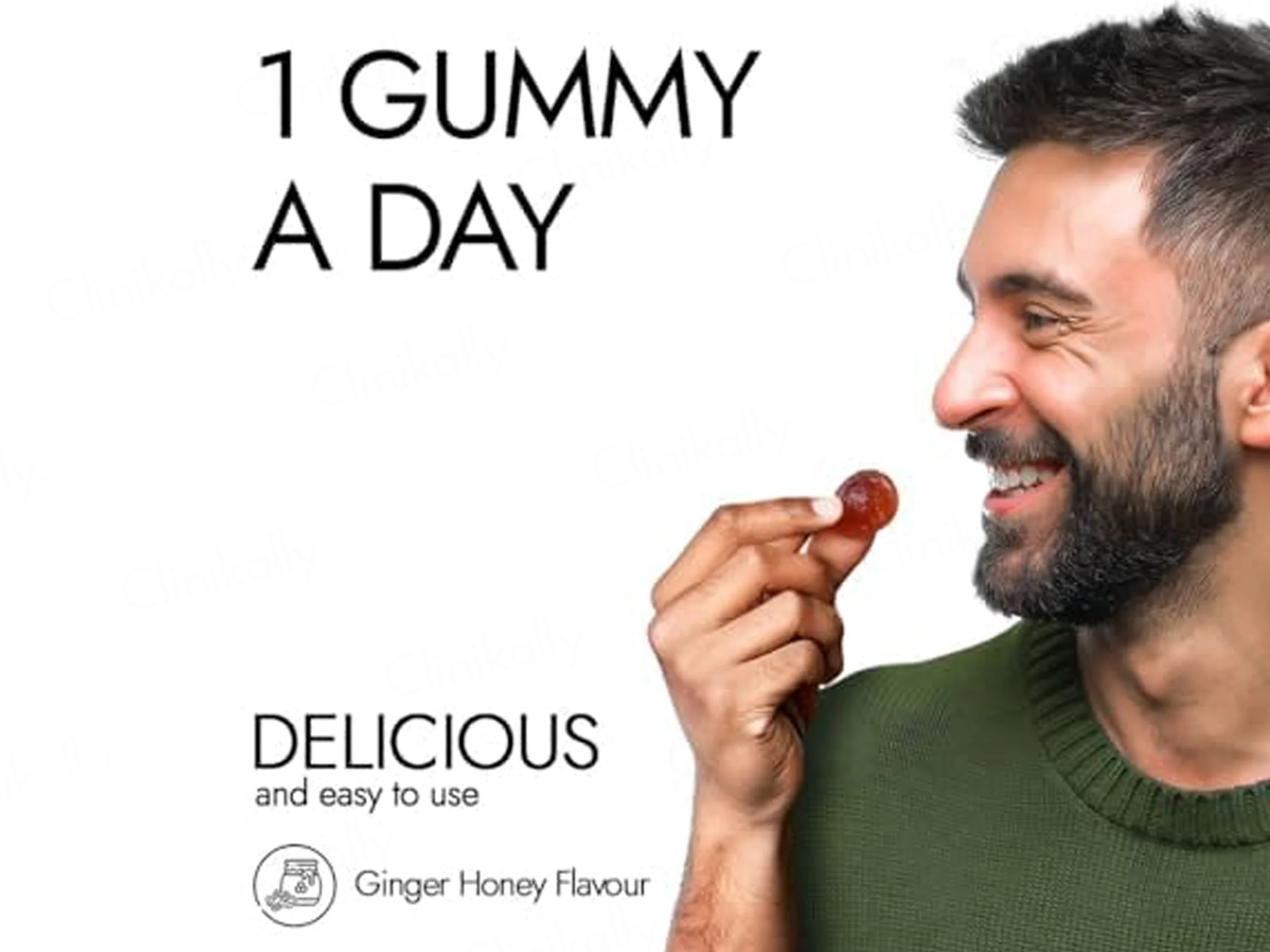 Kapiva Shilajit Energy Gummies - Ginger Honey - Image 4