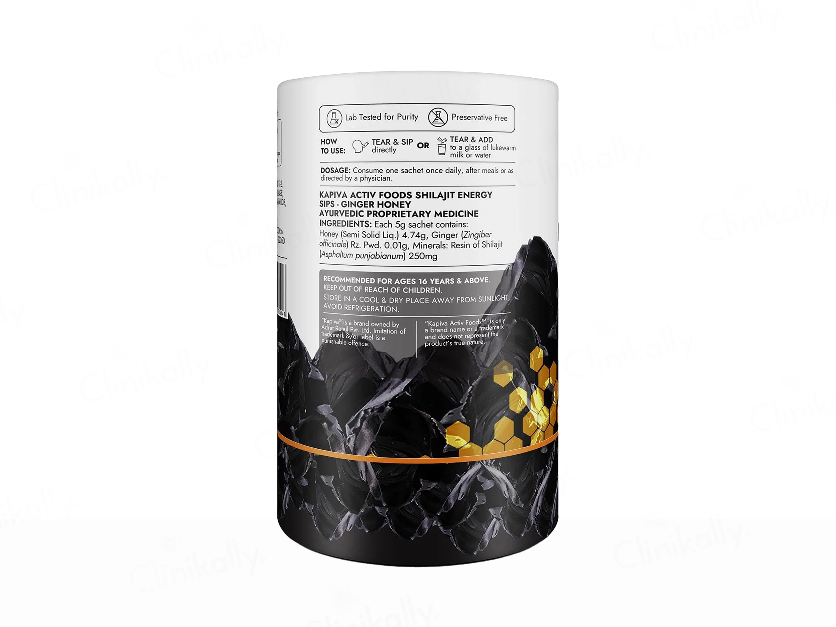 Kapiva Shilajit Energy Sips - Ginger Honey - Image 9